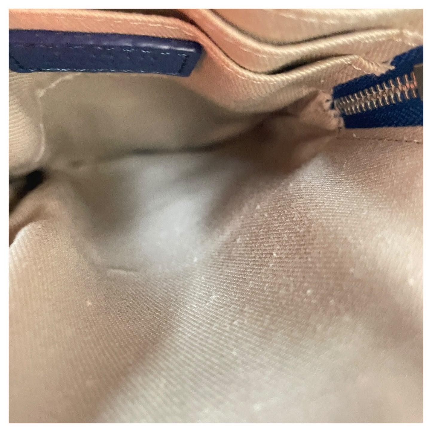 Crossbody Leather By 14Th And Union In Blue, Size:Small