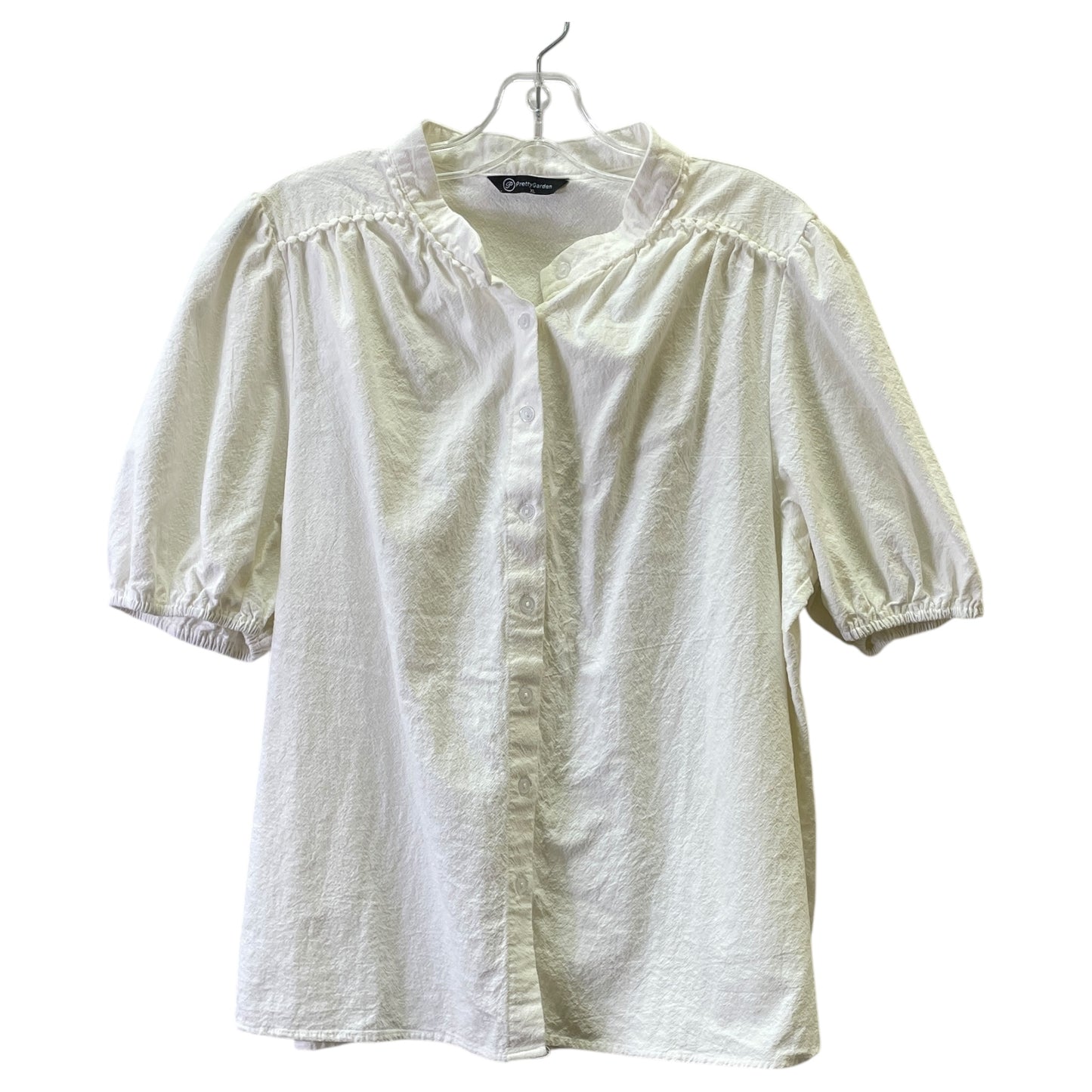 TOP SS by Pretty Garden In CREAM, Size: XL