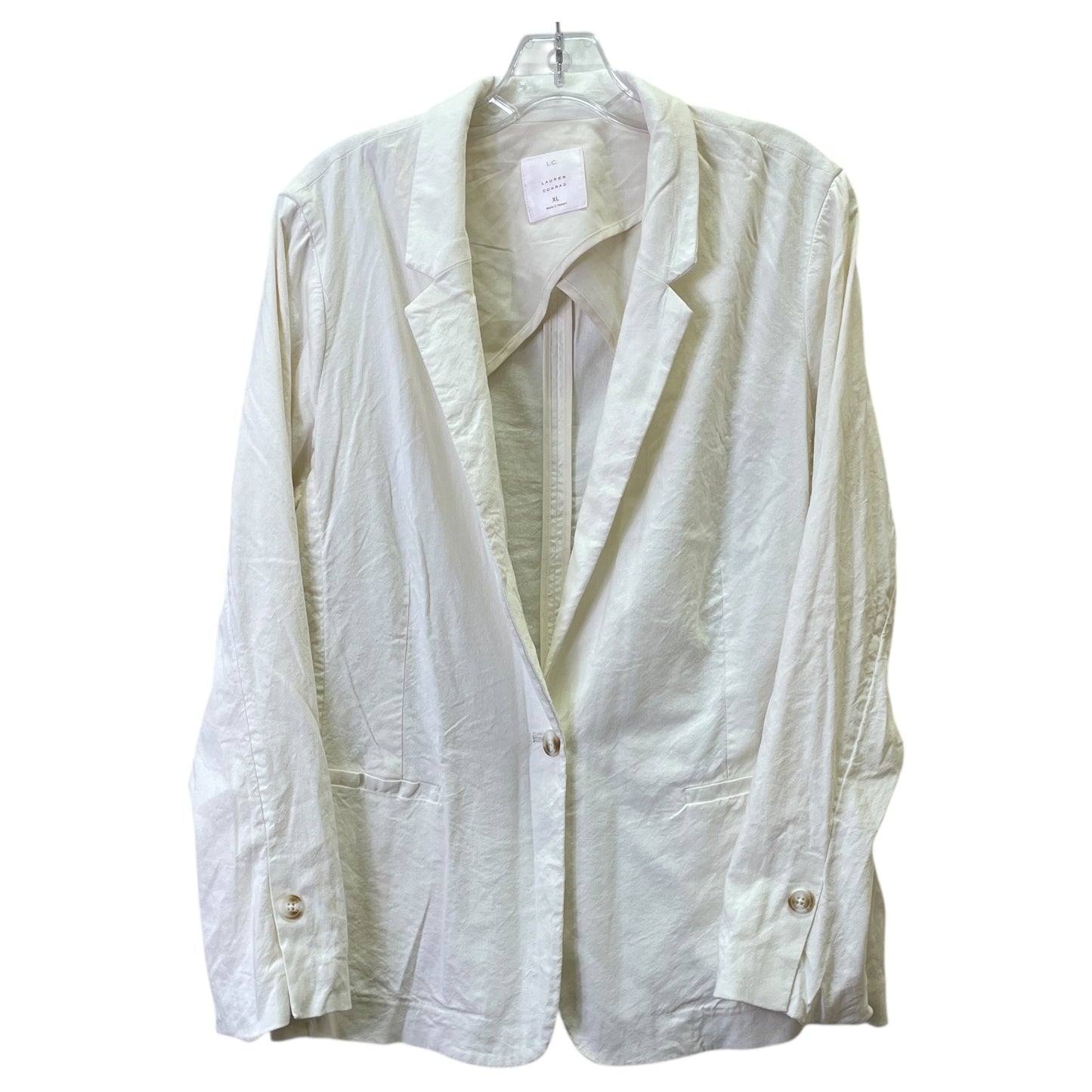 Blazer By Cme In Cream, Size:Xl