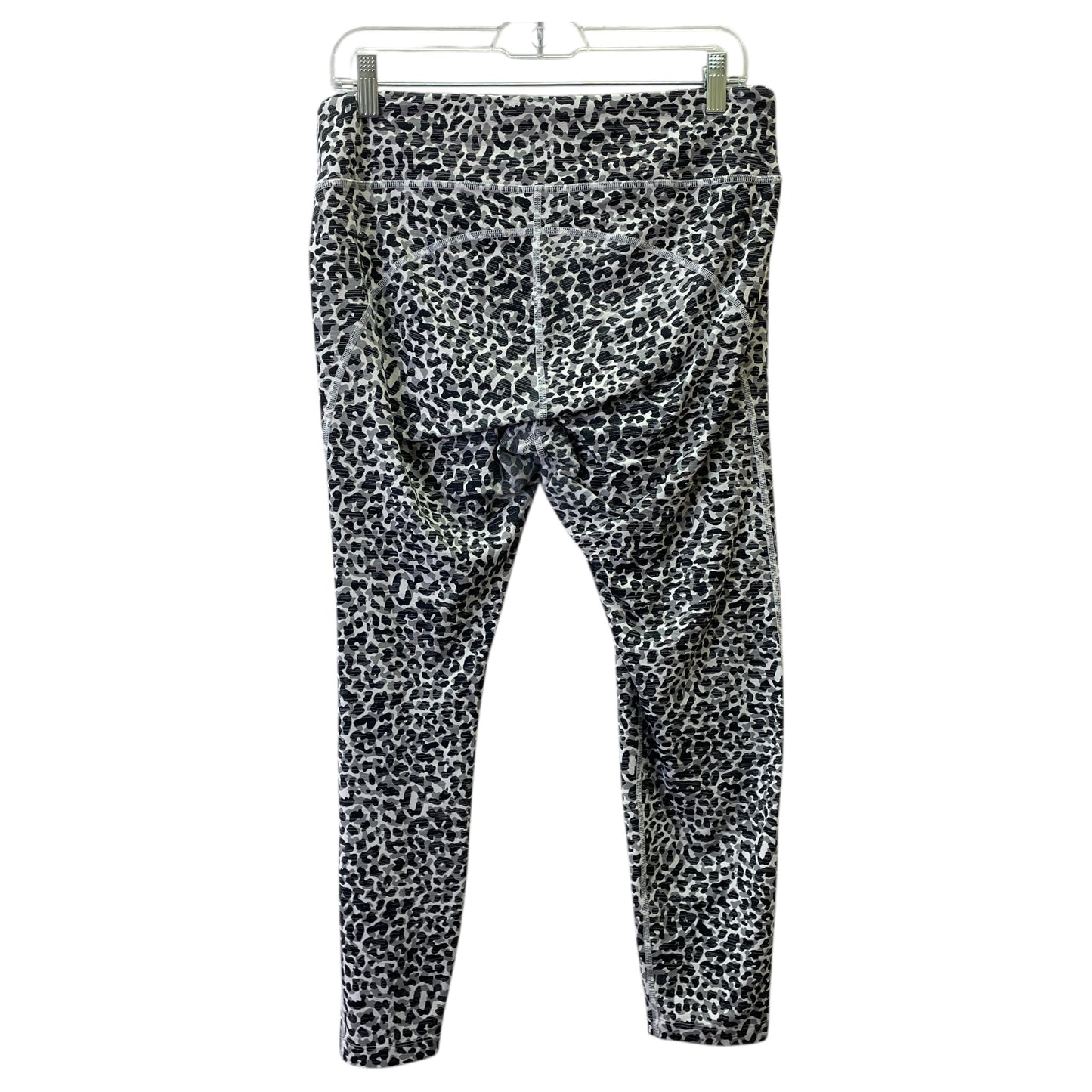 Athletic Leggings By Outdoor Voices In Black & White, Size:Xl