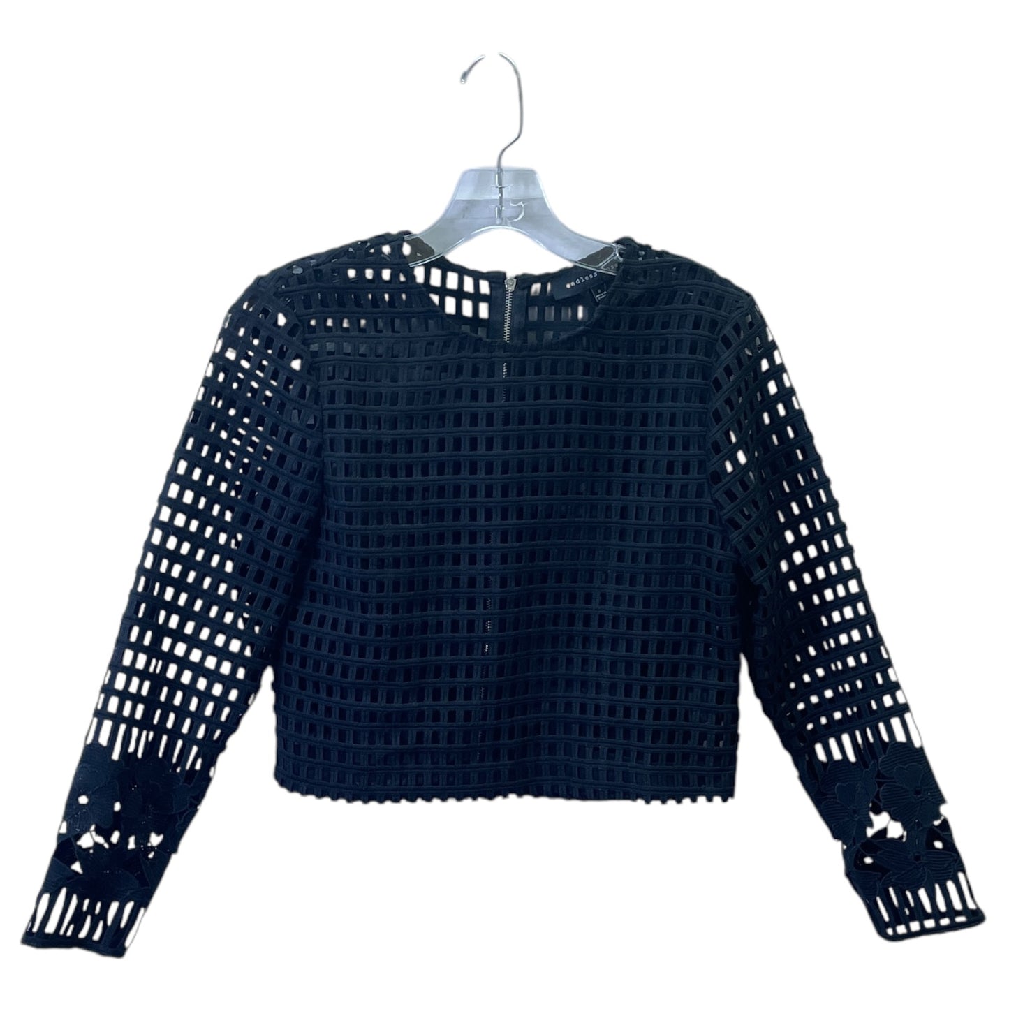 Top Ls By Endless Rose In Black, Size:S