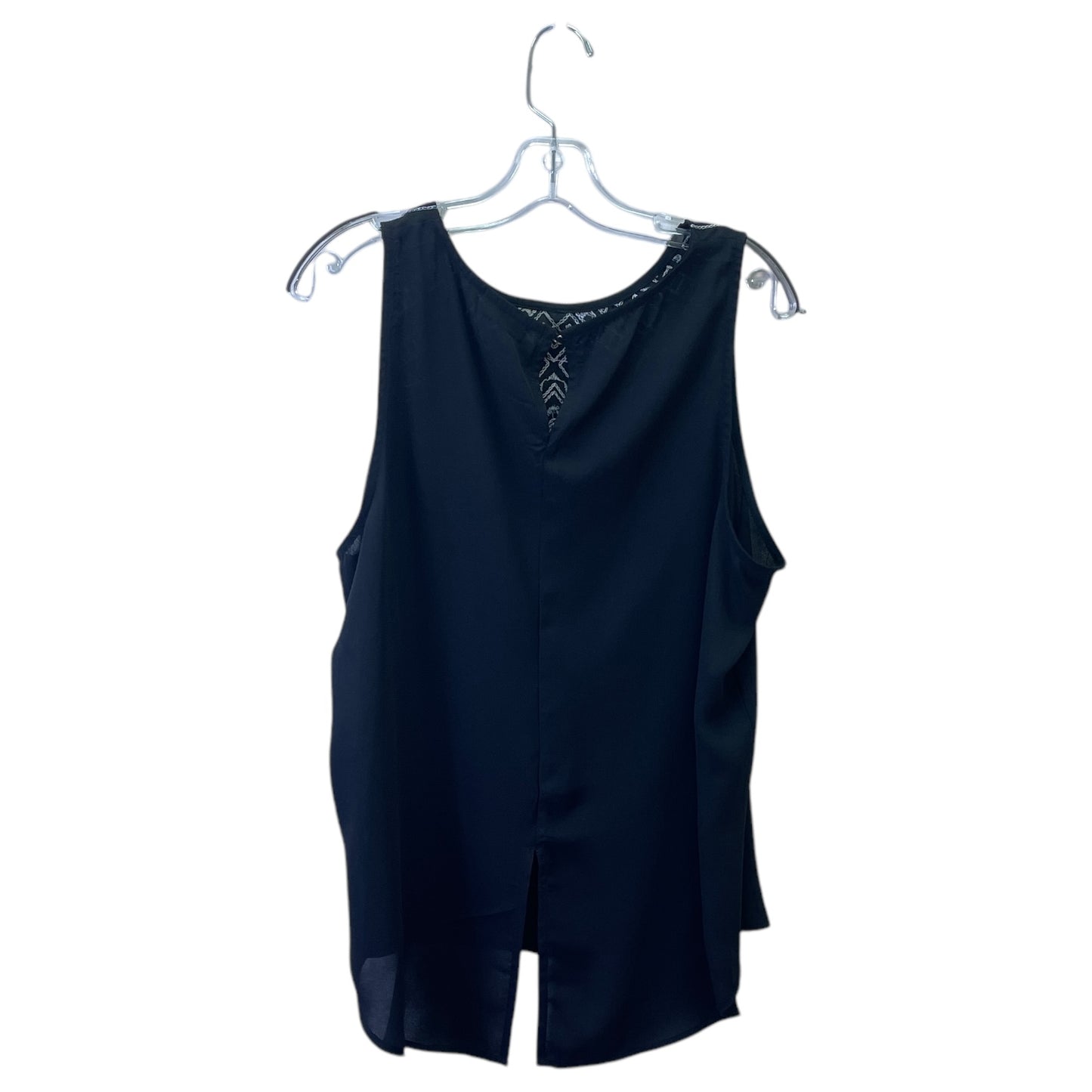 Top Sleeveless By Apt 9 In Black, Size:Xl