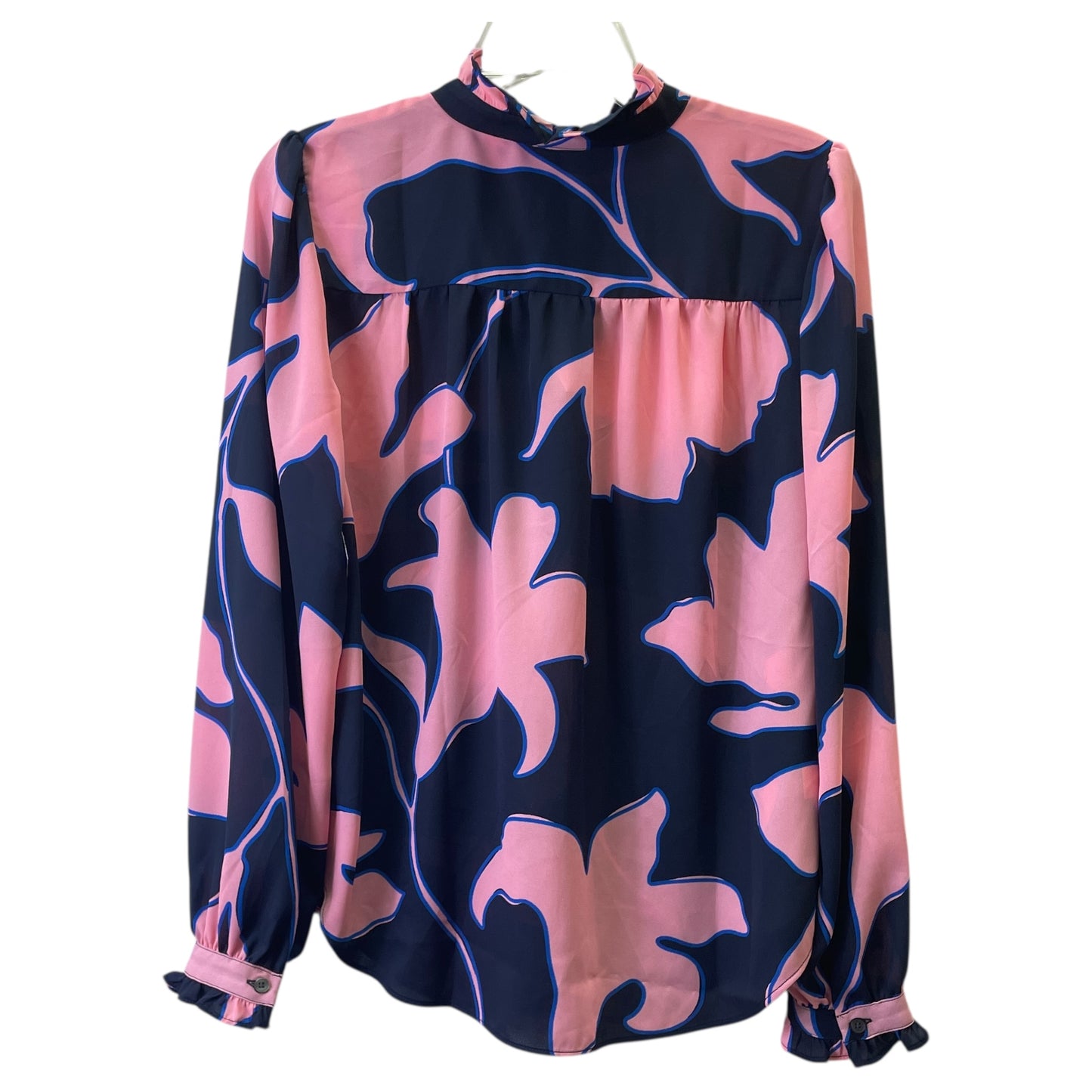 Top Ls By Ann Taylor In Blue & Pink, Size:S
