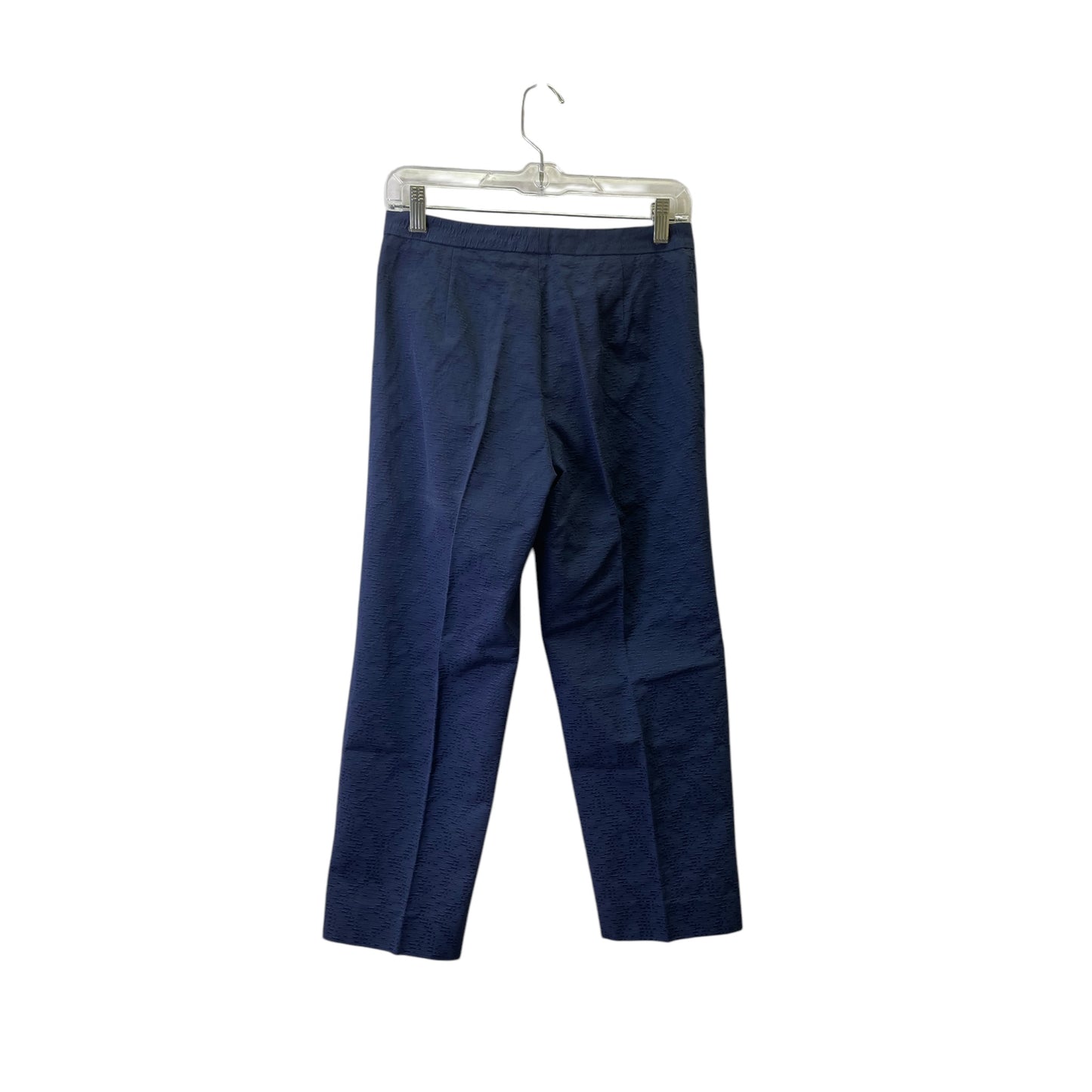 Pants Designer By Carolina Herrera In Blue, Size:4