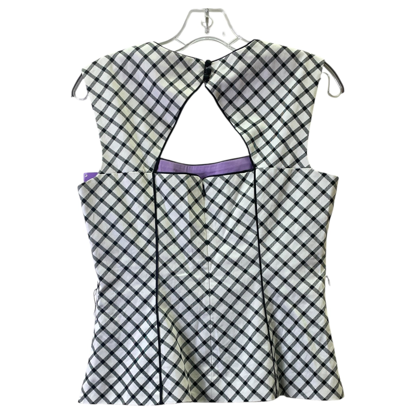 Top Sleeveless By White House Black Market In Black & White, Size:M
