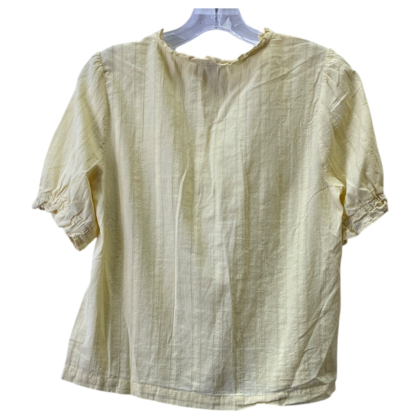 Top Ss By Loft In Yellow, Size:M