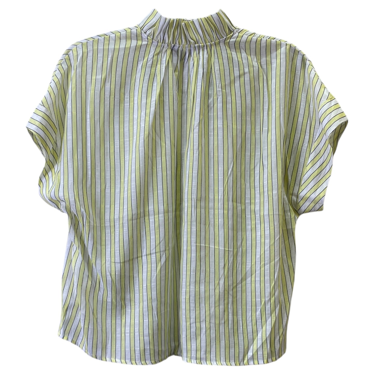 Top Ss By Banana Republic In Yellow, Size:M