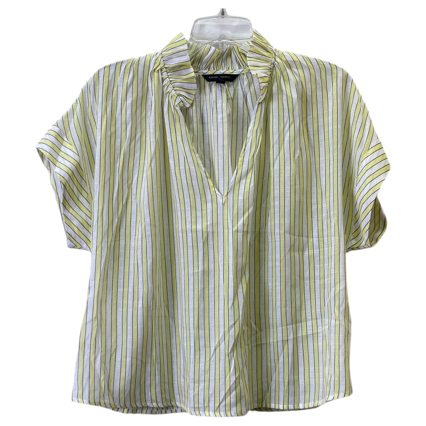 Top Ss By Banana Republic In Yellow, Size:M
