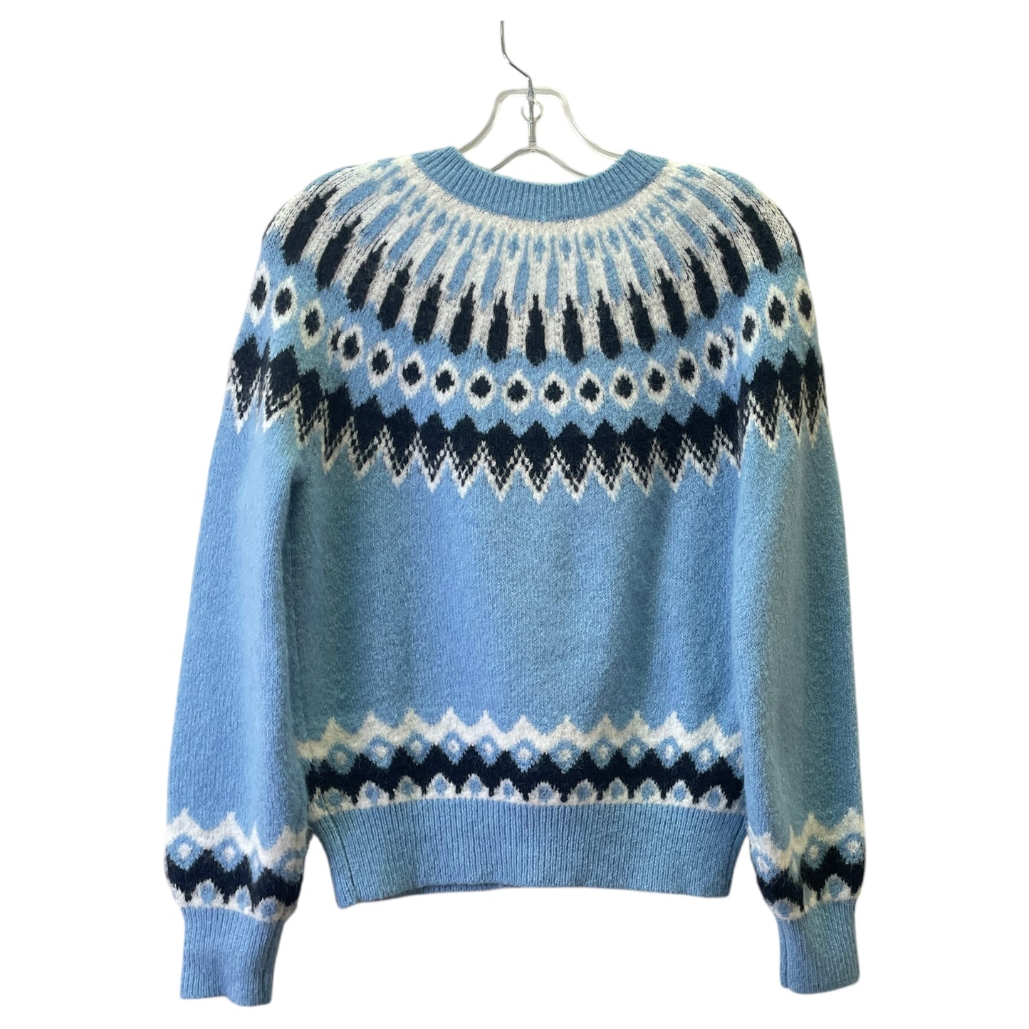 Sweater Cardigan By Ann Taylor In Blue, Size:Xs