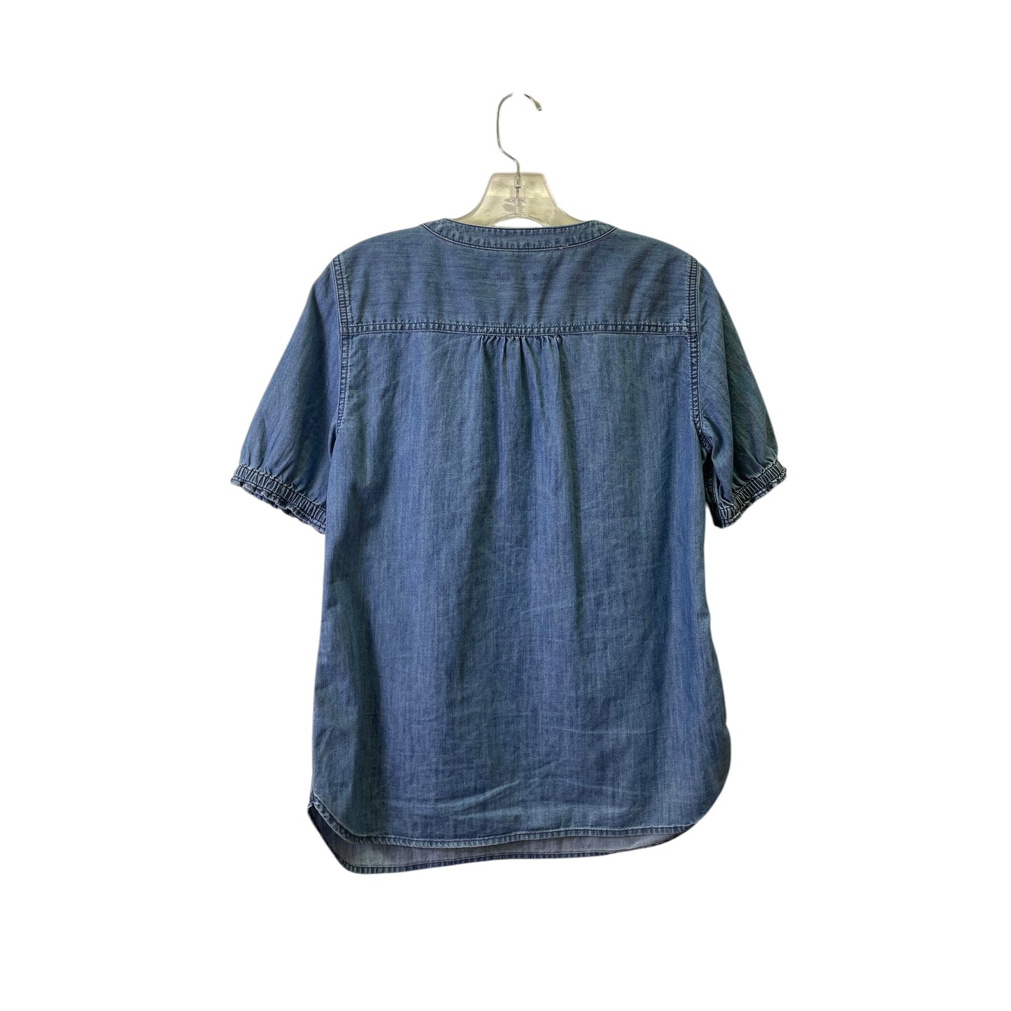 Top Ss By Talbots In Blue Denim, Size:S
