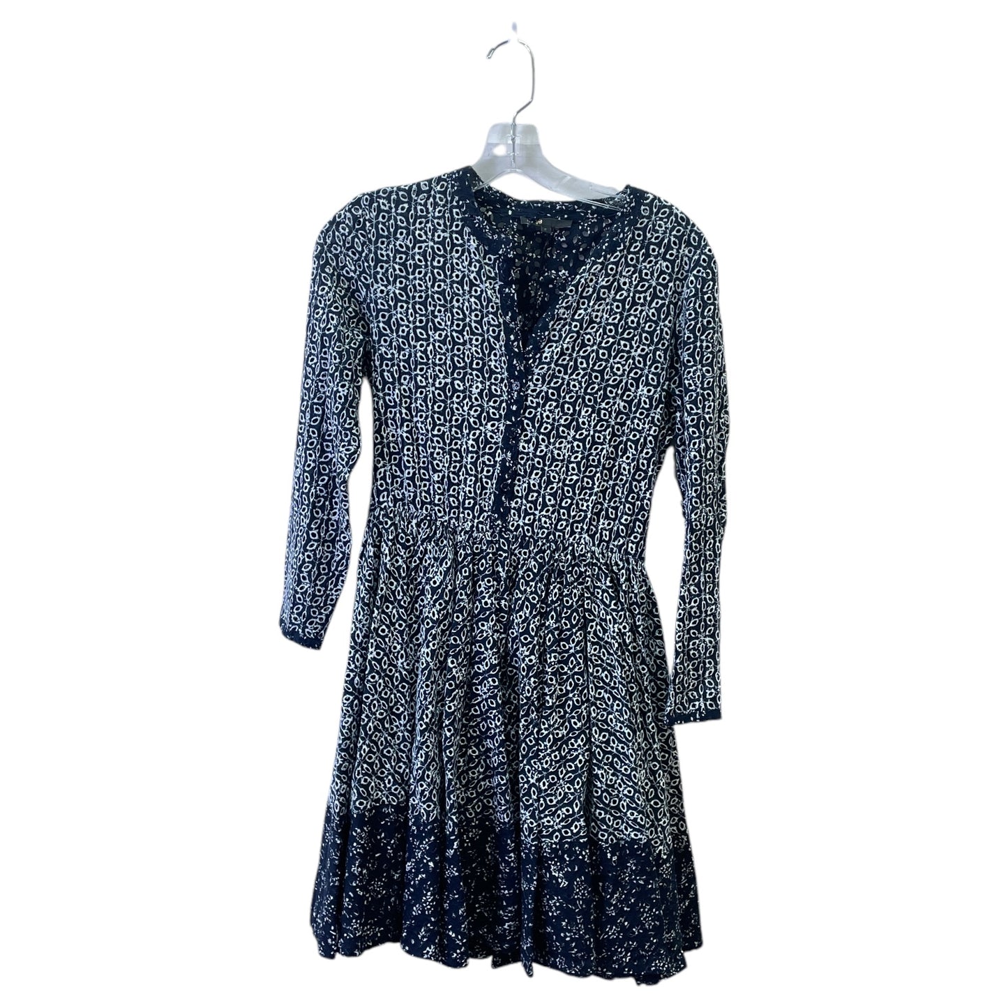 Dress Casual Short By Cme In Blue, Size:Xs
