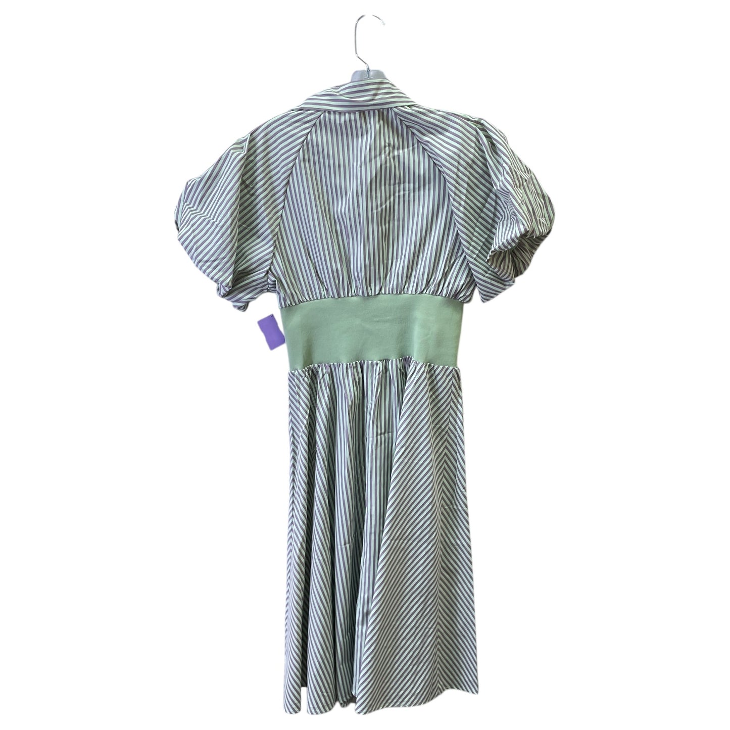 Dress Casual Midi By gdzy In Purple, Size:M