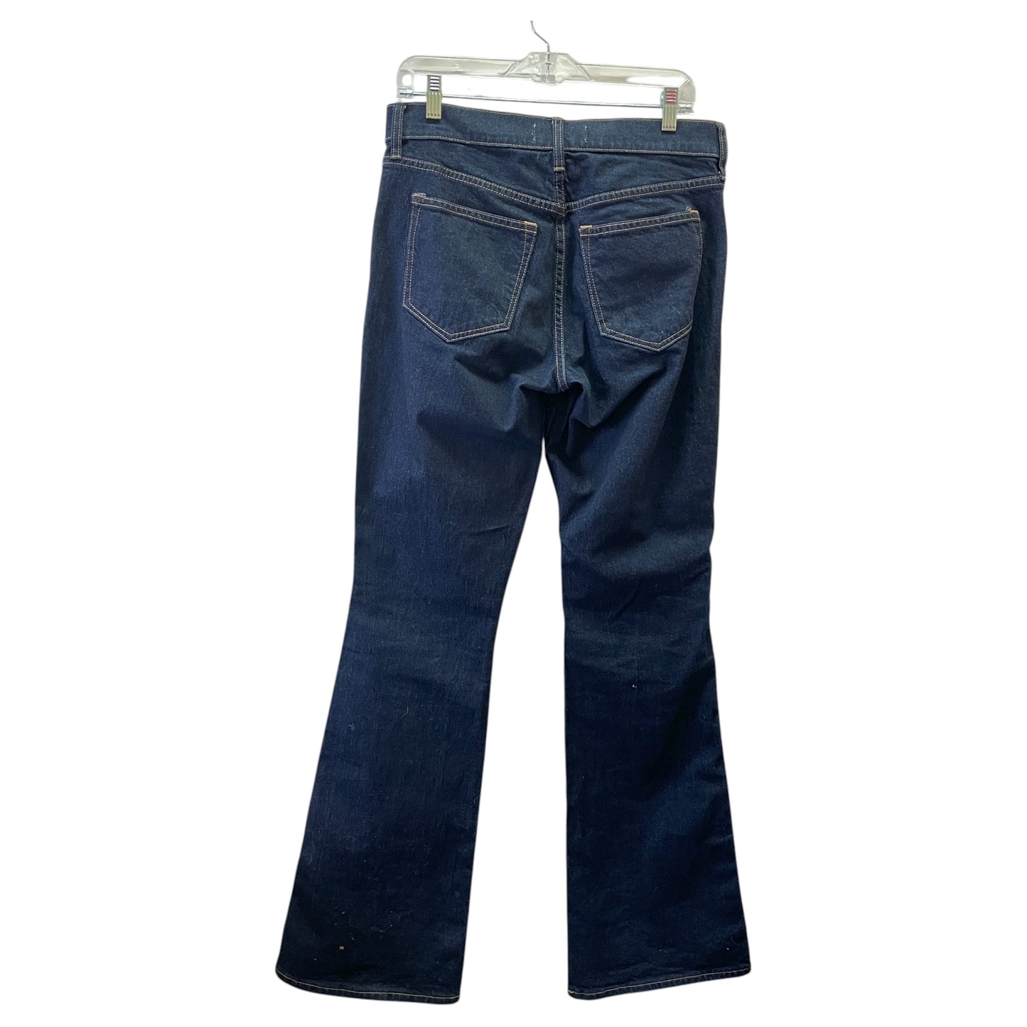 Jeans Boot Cut By Abercrombie And Fitch In Blue Denim, Size:8L