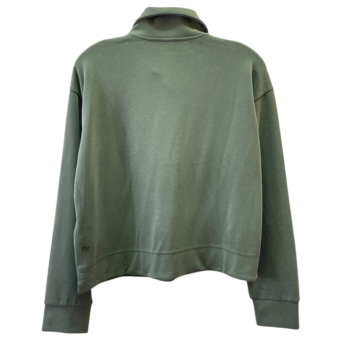 Athletic Top Ls Collar By Athleta In Green, Size:S