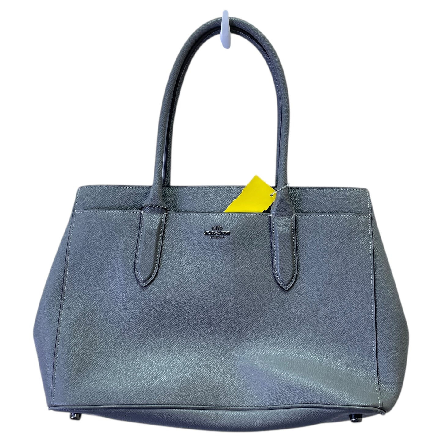 HANDBAG DESIGNER by COACH In GREY, Size: LARGE