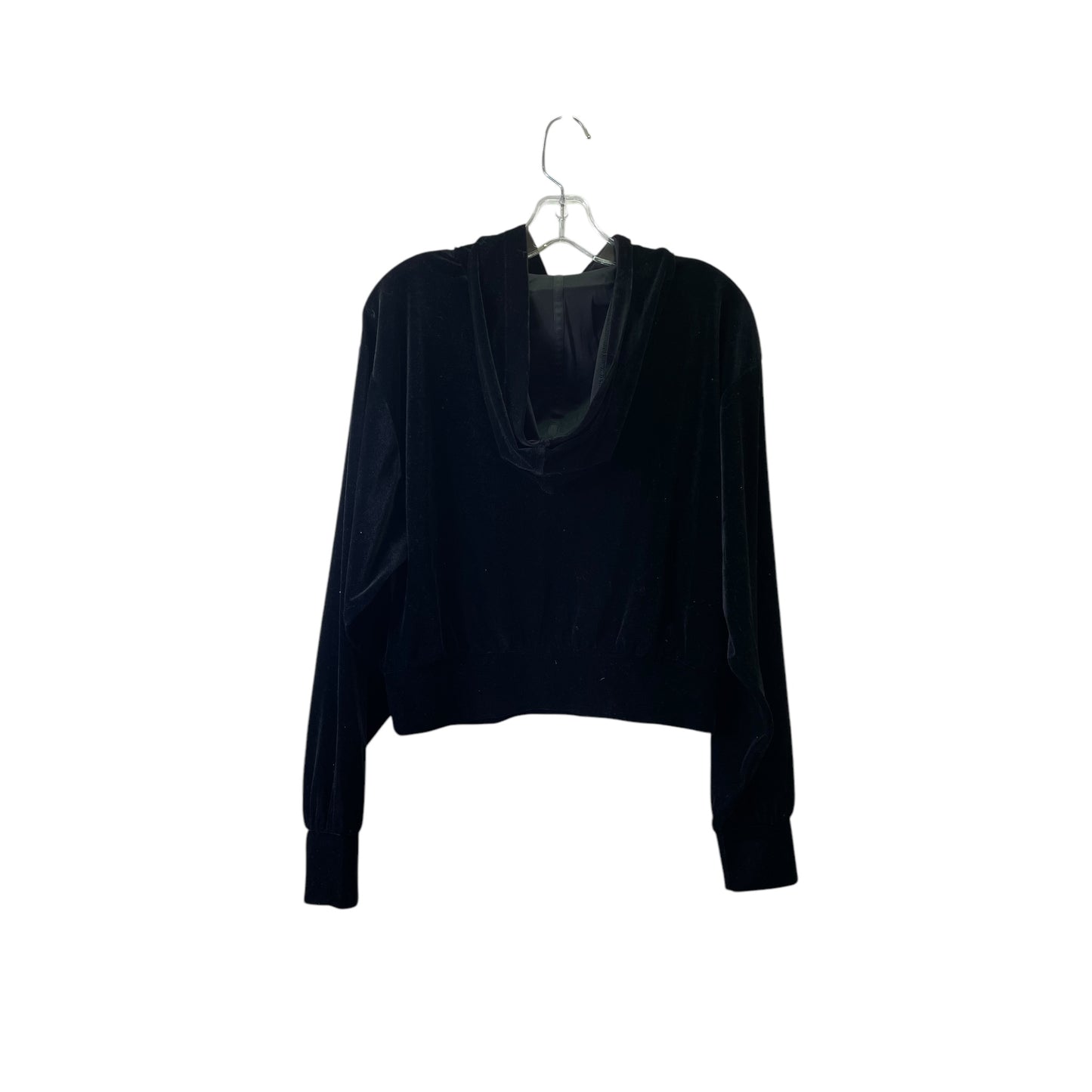 Sweatshirt Hoodie By Express In Black, Size:M