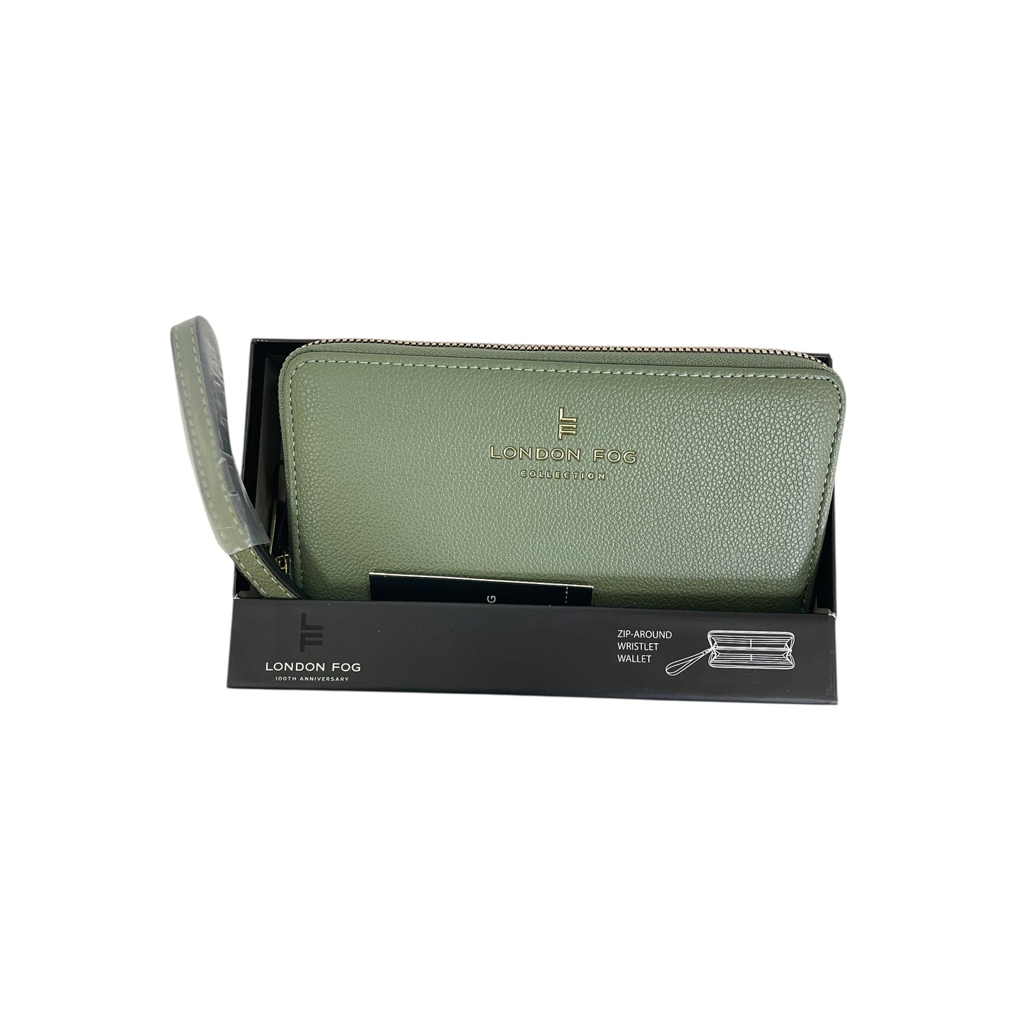 Wallet By London Fog In Green, Size:Small