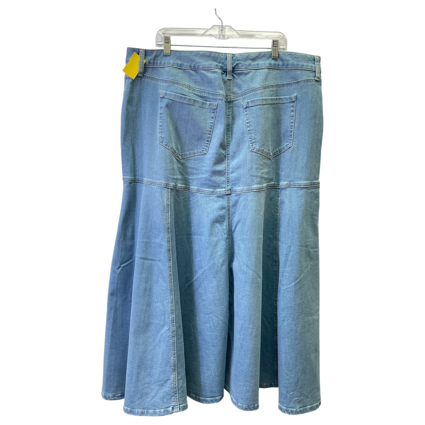 Skirt Maxi By Torrid In Blue Denim, Size:20