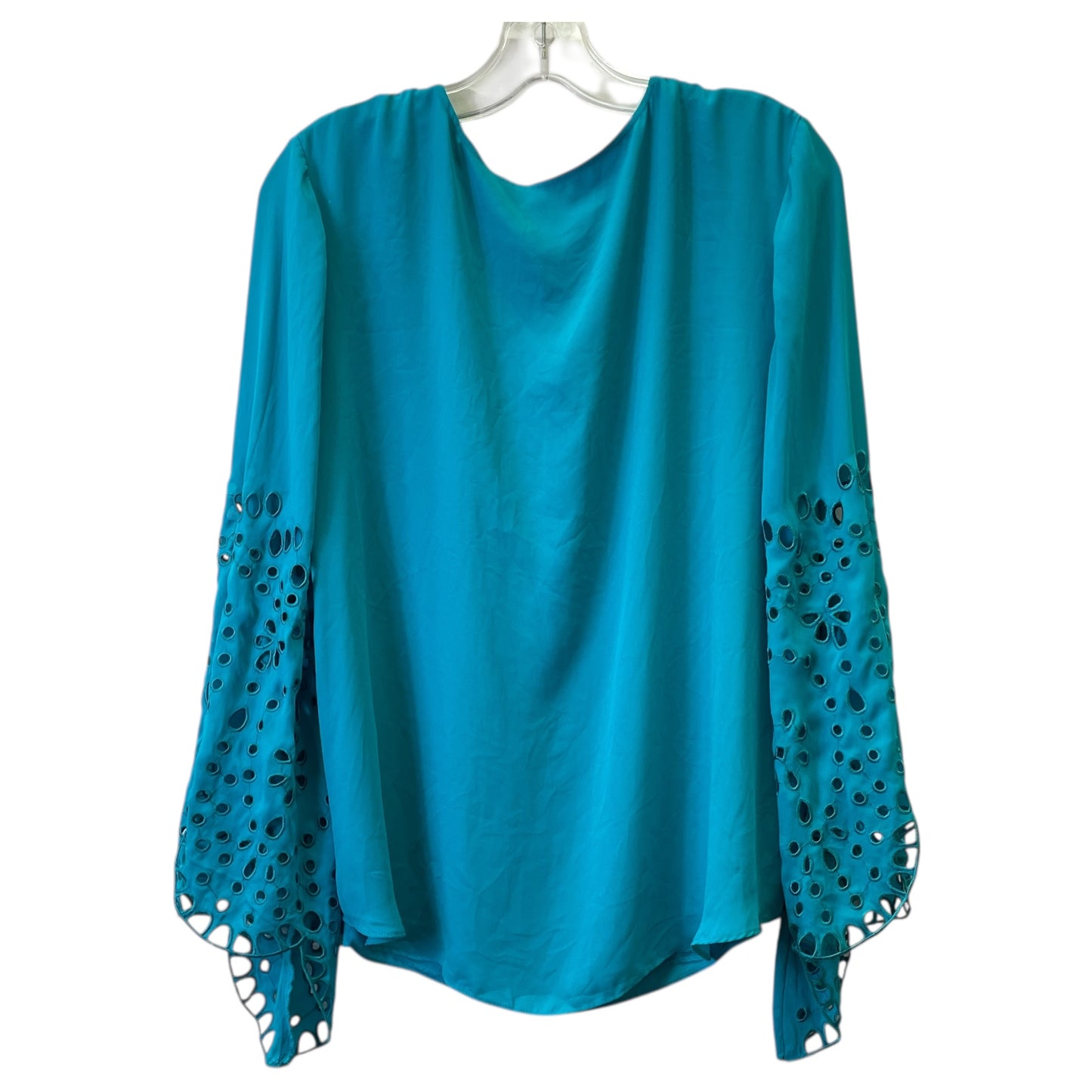 Top Ls By Chicos In Aqua, Size:L