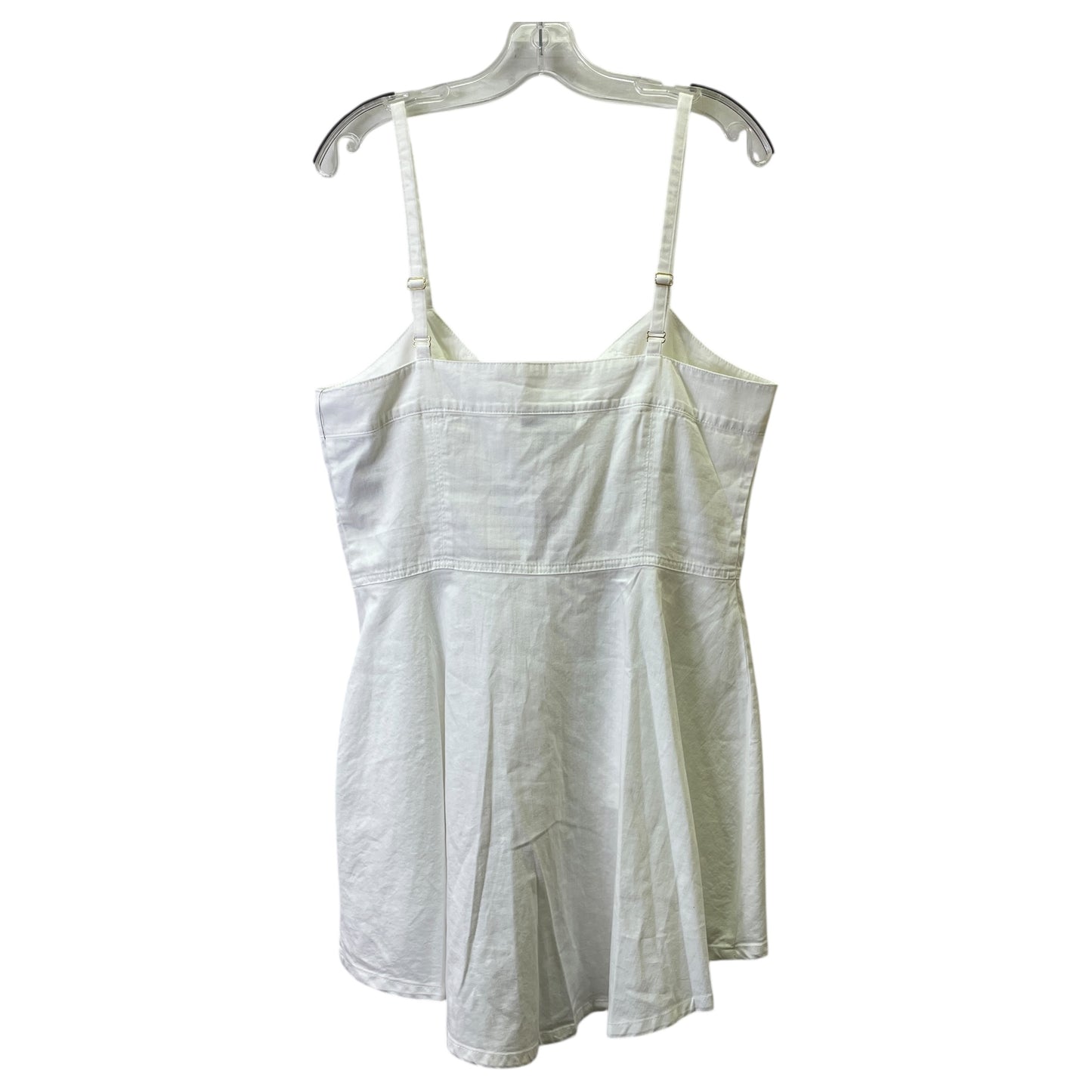Top Sleeveless By Thalia Sodi In White, Size:L