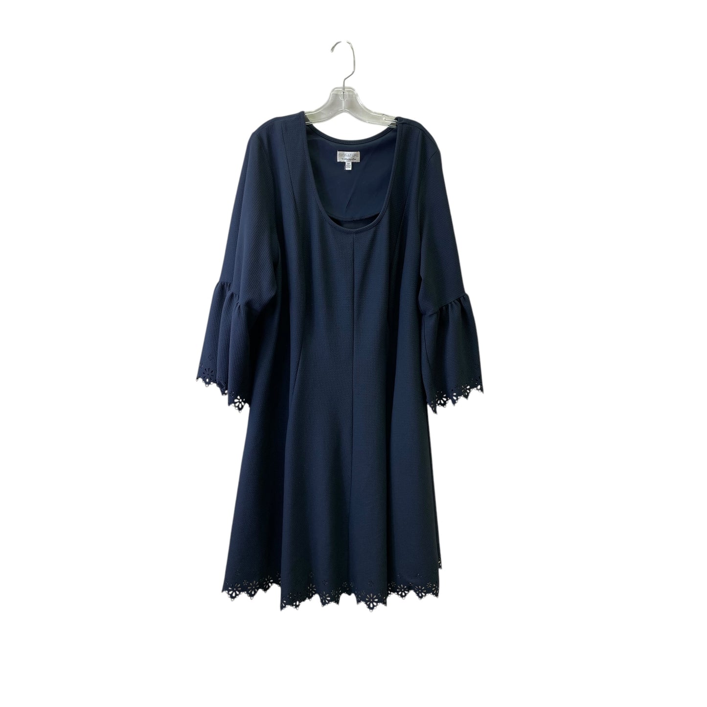 Dress Casual Short By Signature By Robbie Bee In Blue, Size:3