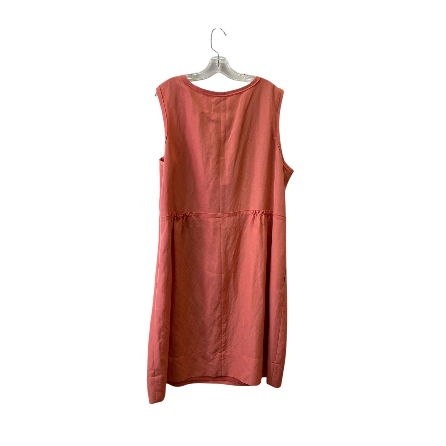 Dress Casual Midi By Talbots In Peach, Size:3