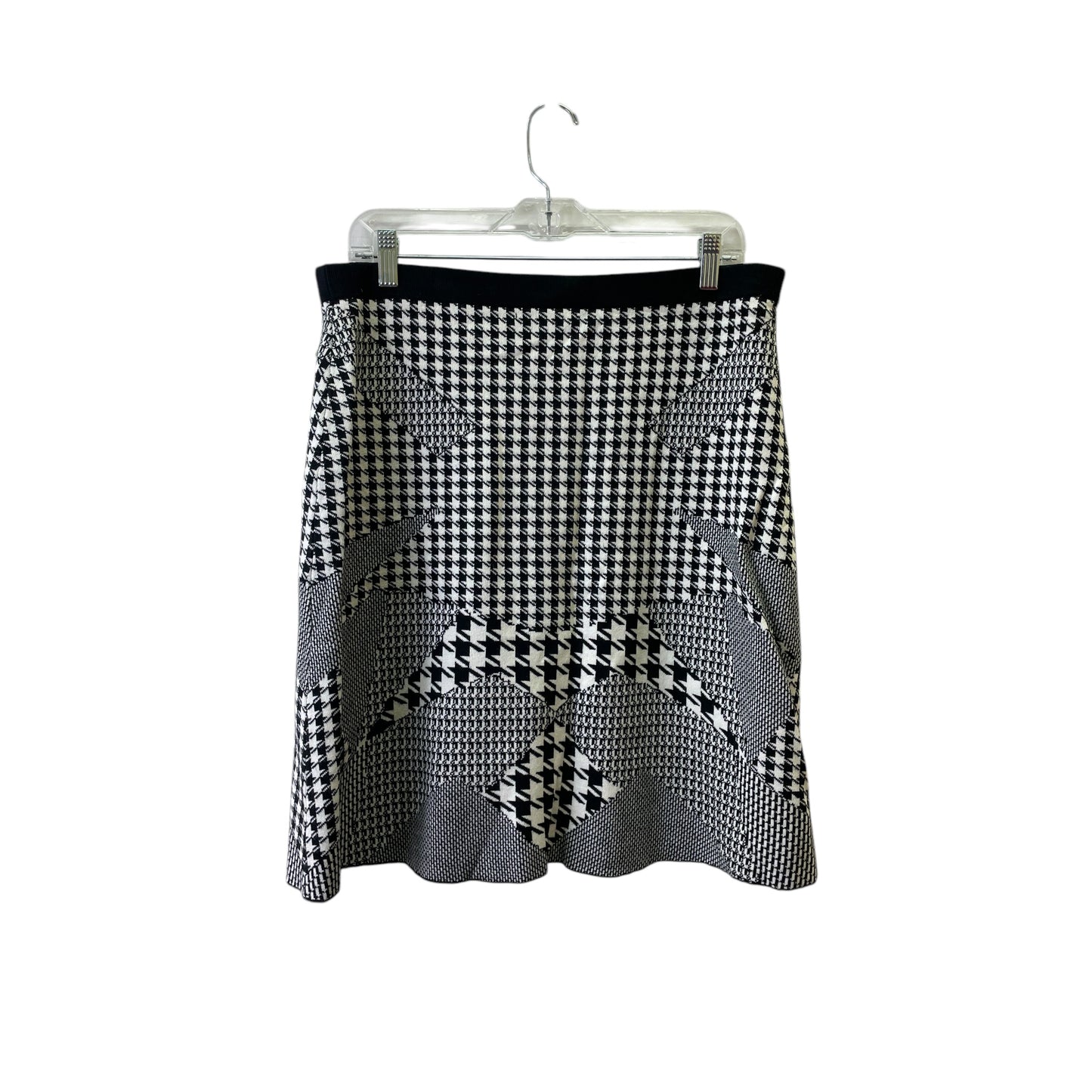 Skirt Midi By Grace Elements In Black & White, Size:16