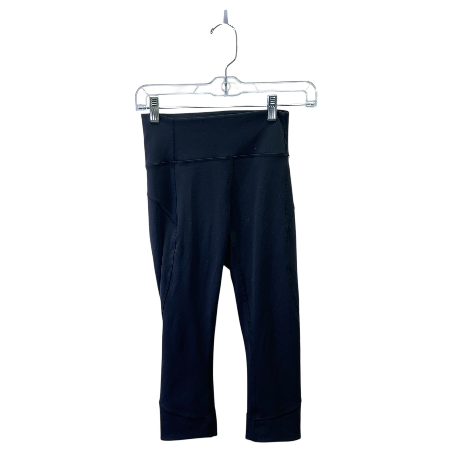 Athletic Capris By Lululemon In Black, Size:S