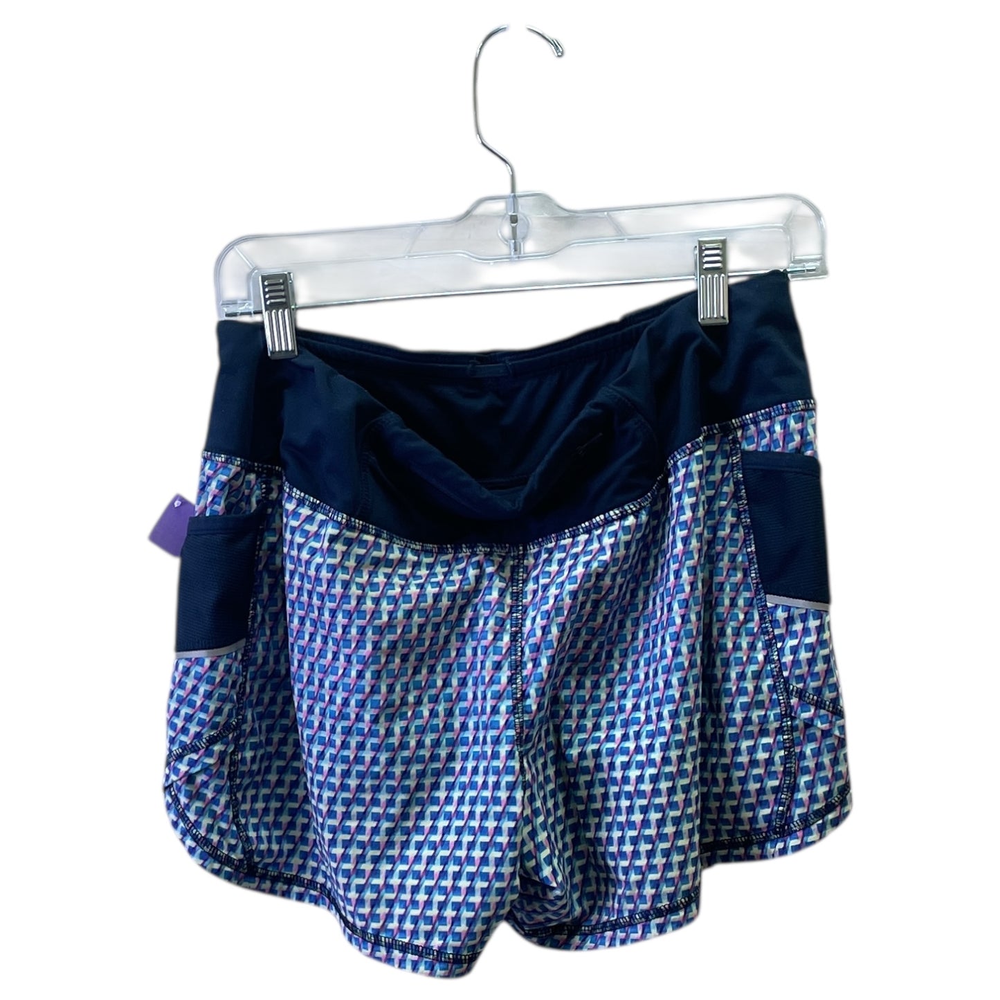 Athletic Shorts By Athleta In Blue, Size:M