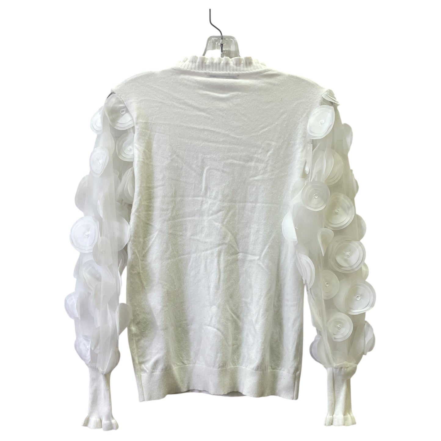 Sweater By Sioni In White, Size:S