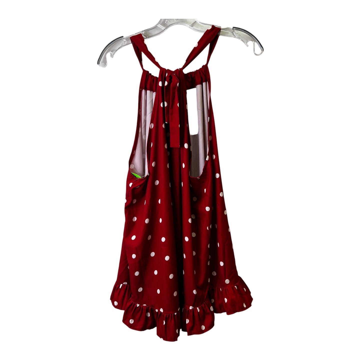 Top Sleeveless By Clothes Mentor In Red, Size:3X