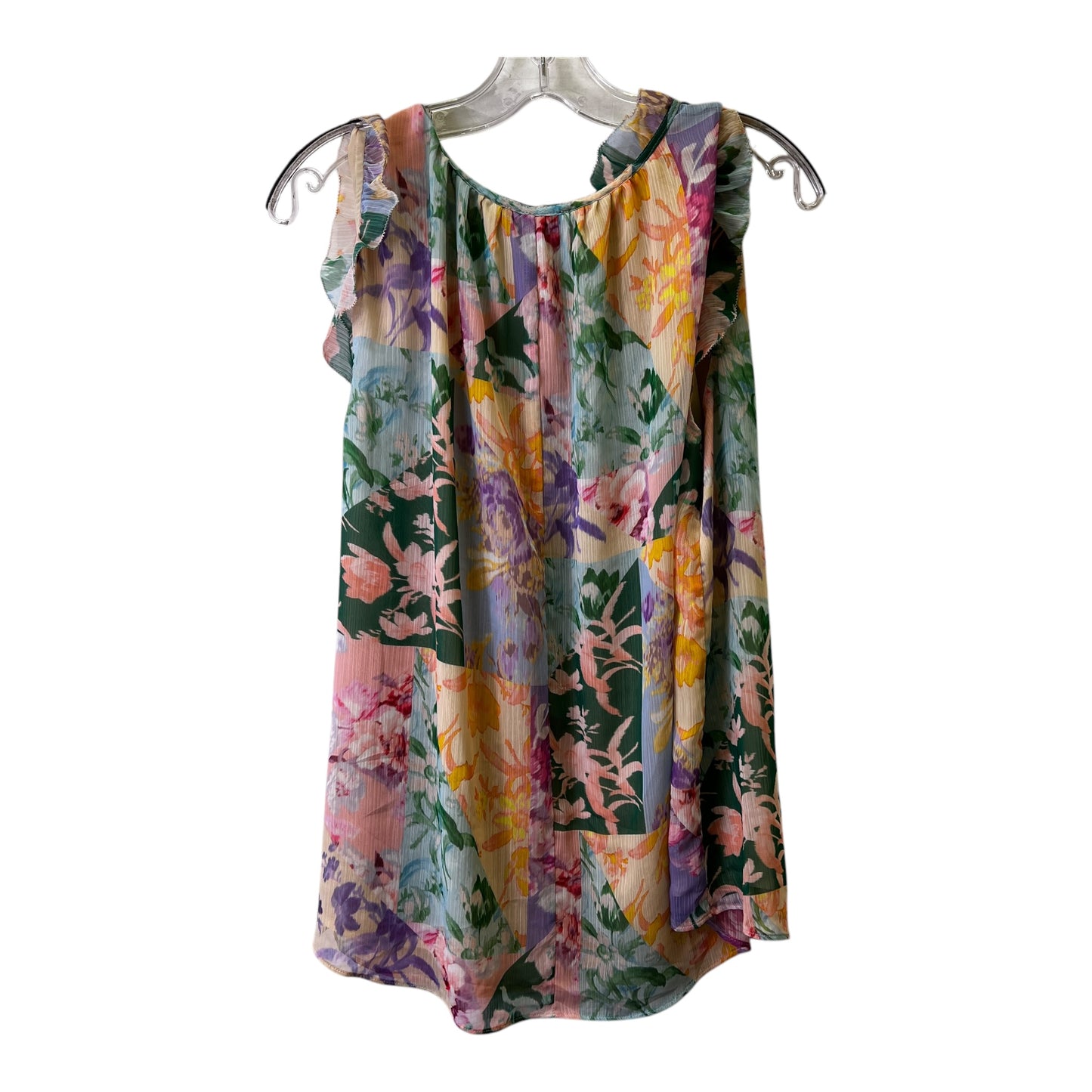 Top Sleeveless By Lane Bryant In Multi, Size:Xl