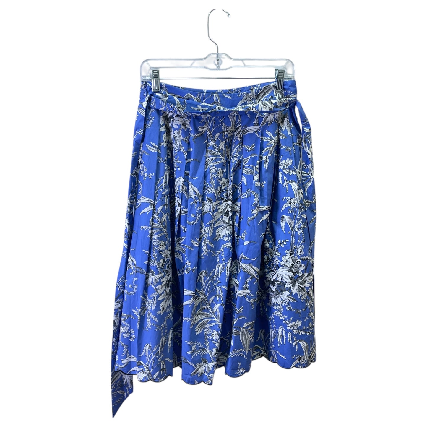 Skirt Midi By Talbots In Blue, Size:4