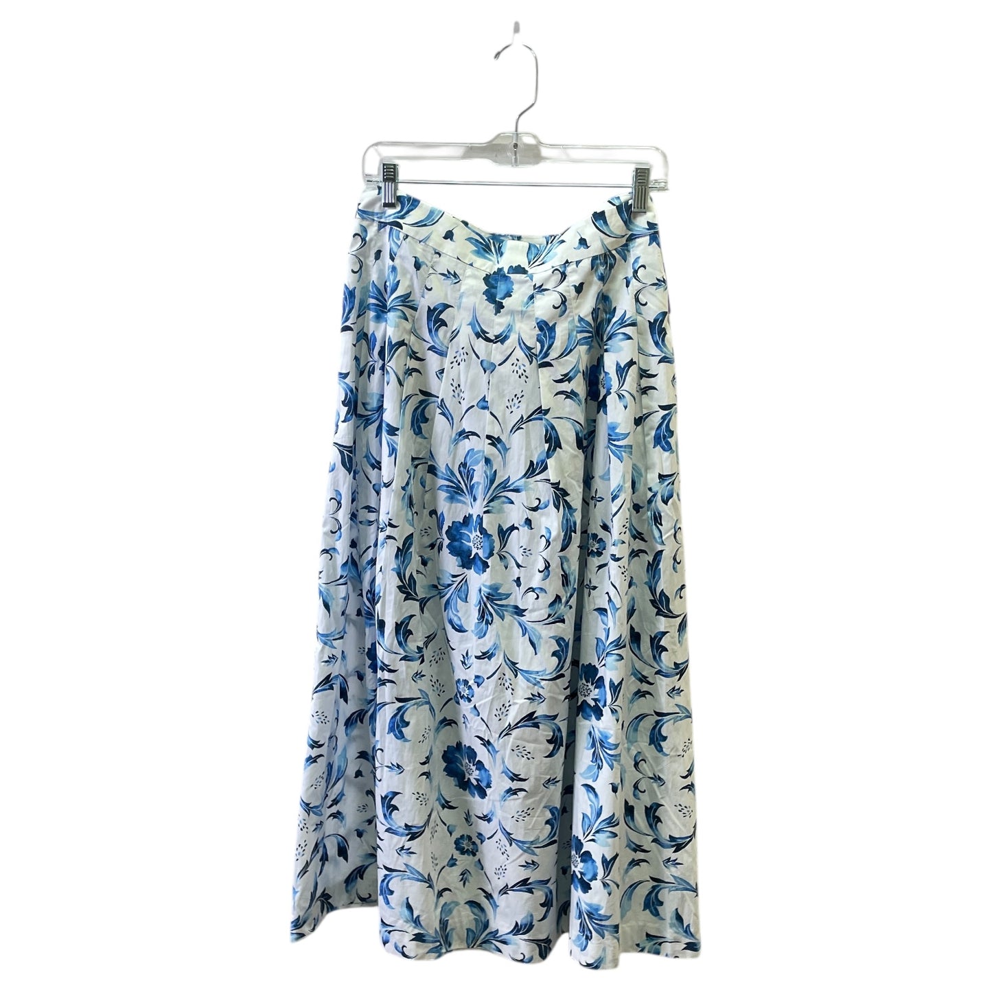 Skirt Maxi By Talbots In White, Size:6