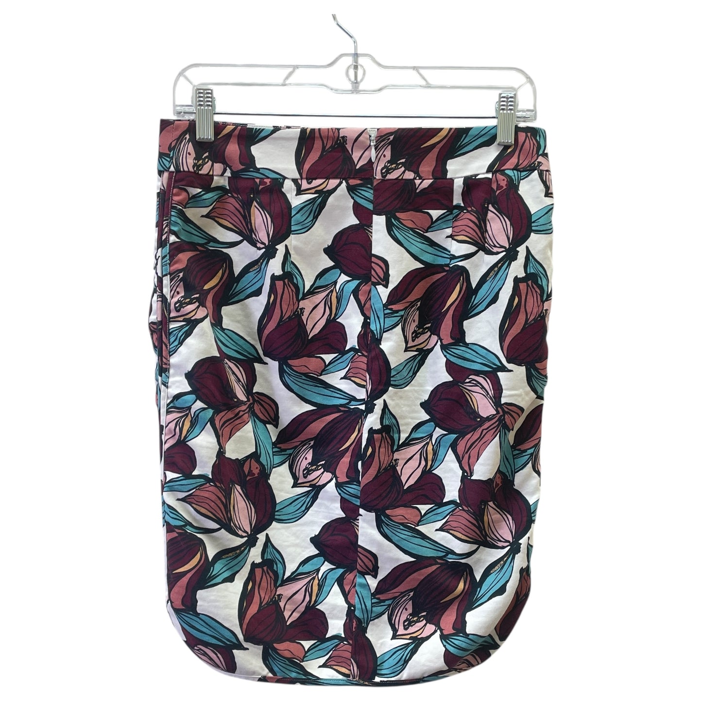 Skirt Mini & Short By Loft In Red & White, Size:4