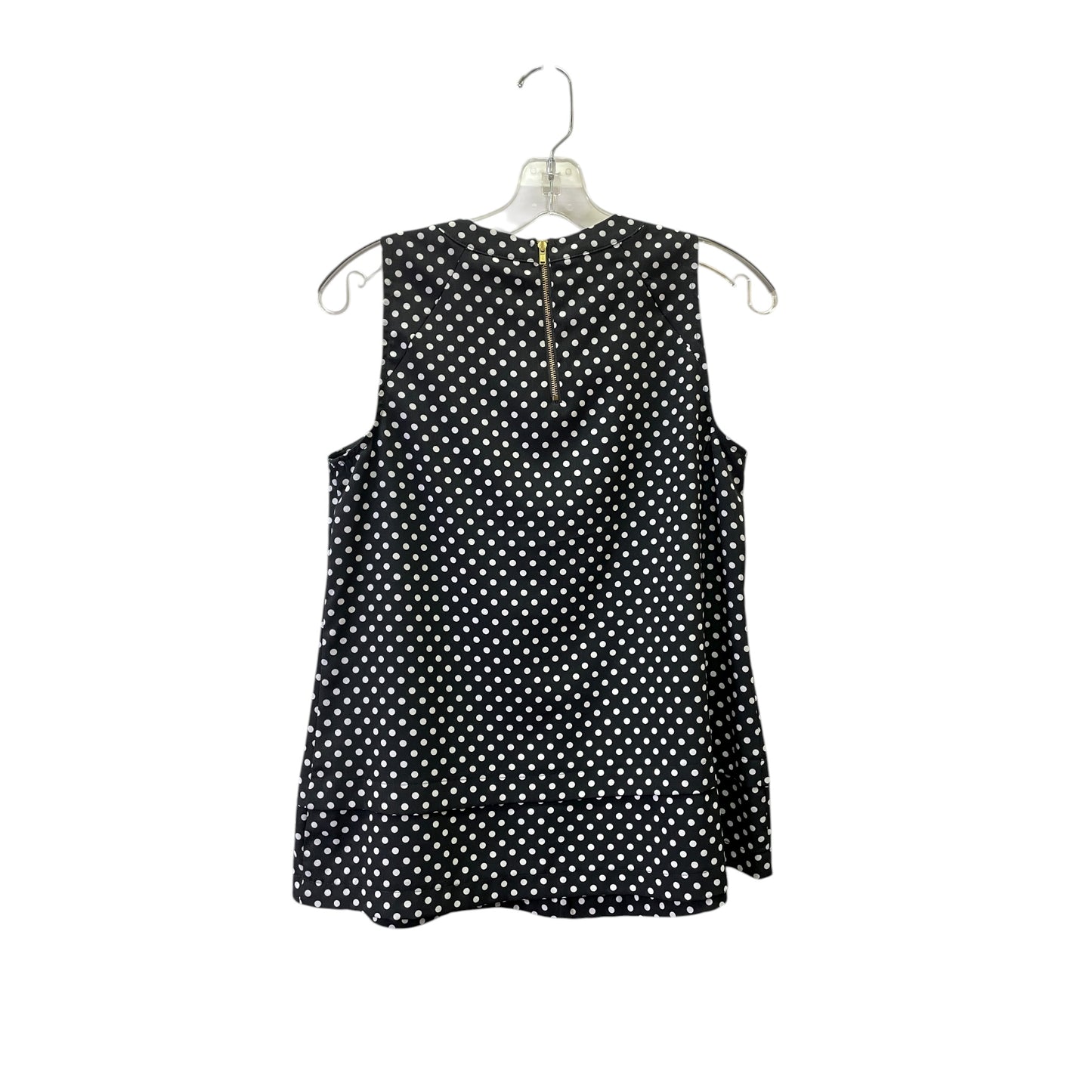 Blouse Sleeveless By Maison Jules In Polkadot Pattern, Size:S