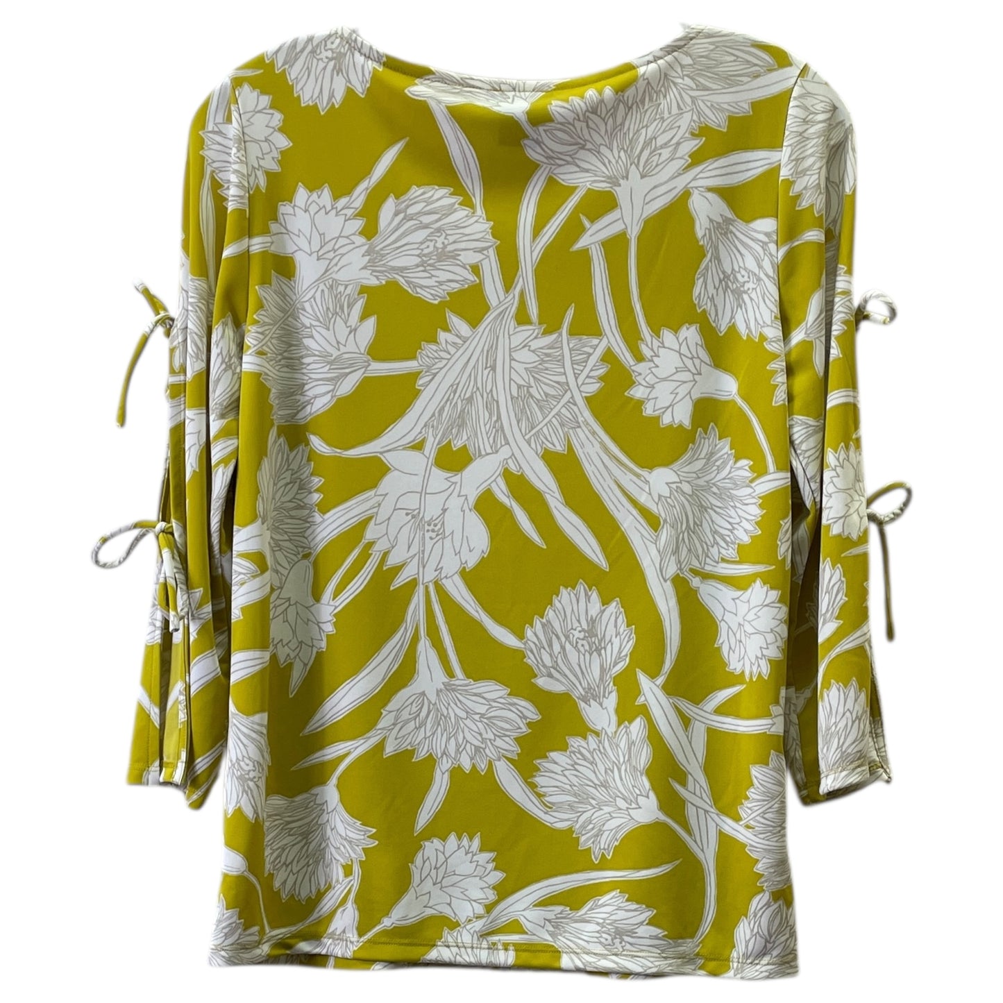 Top Ls Basic By Ann Taylor In Yellow, Size:Xs