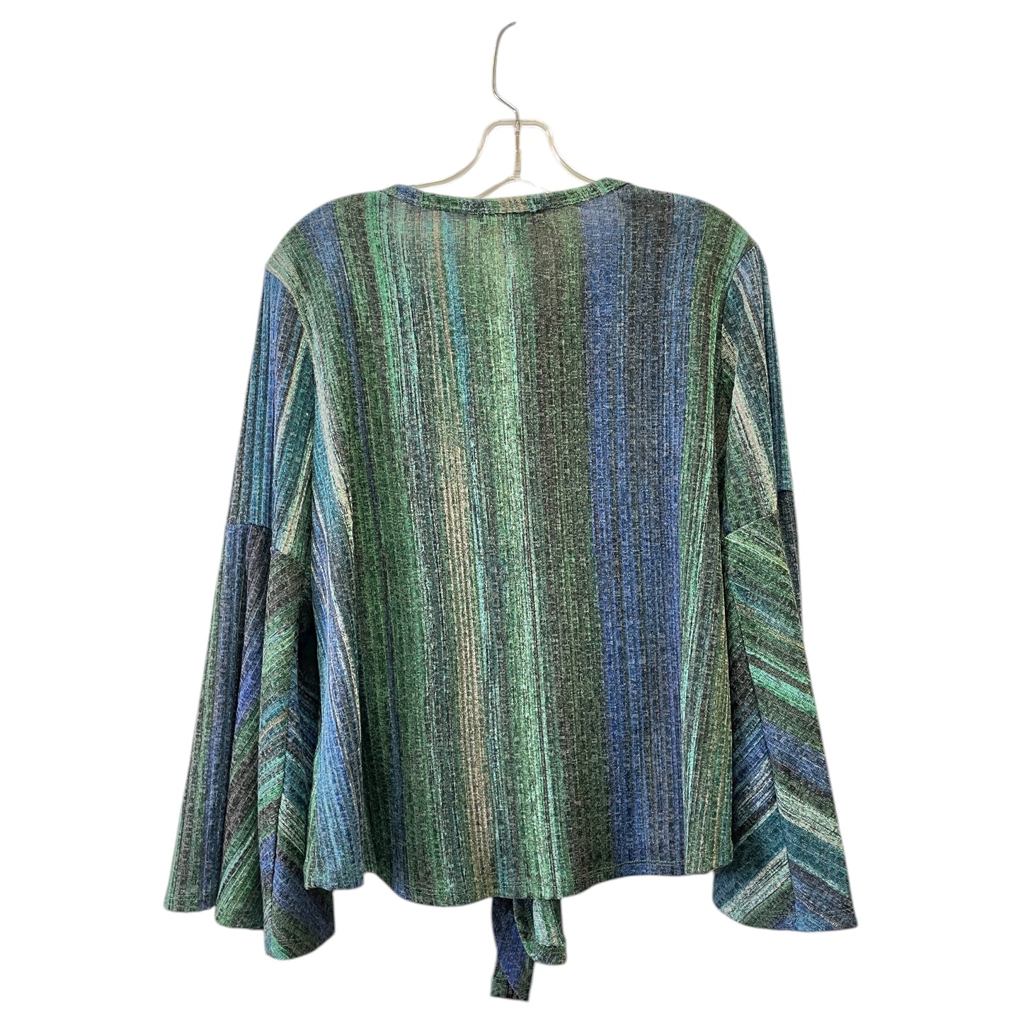 Top Ls By Studio In Blue & Green, Size:L