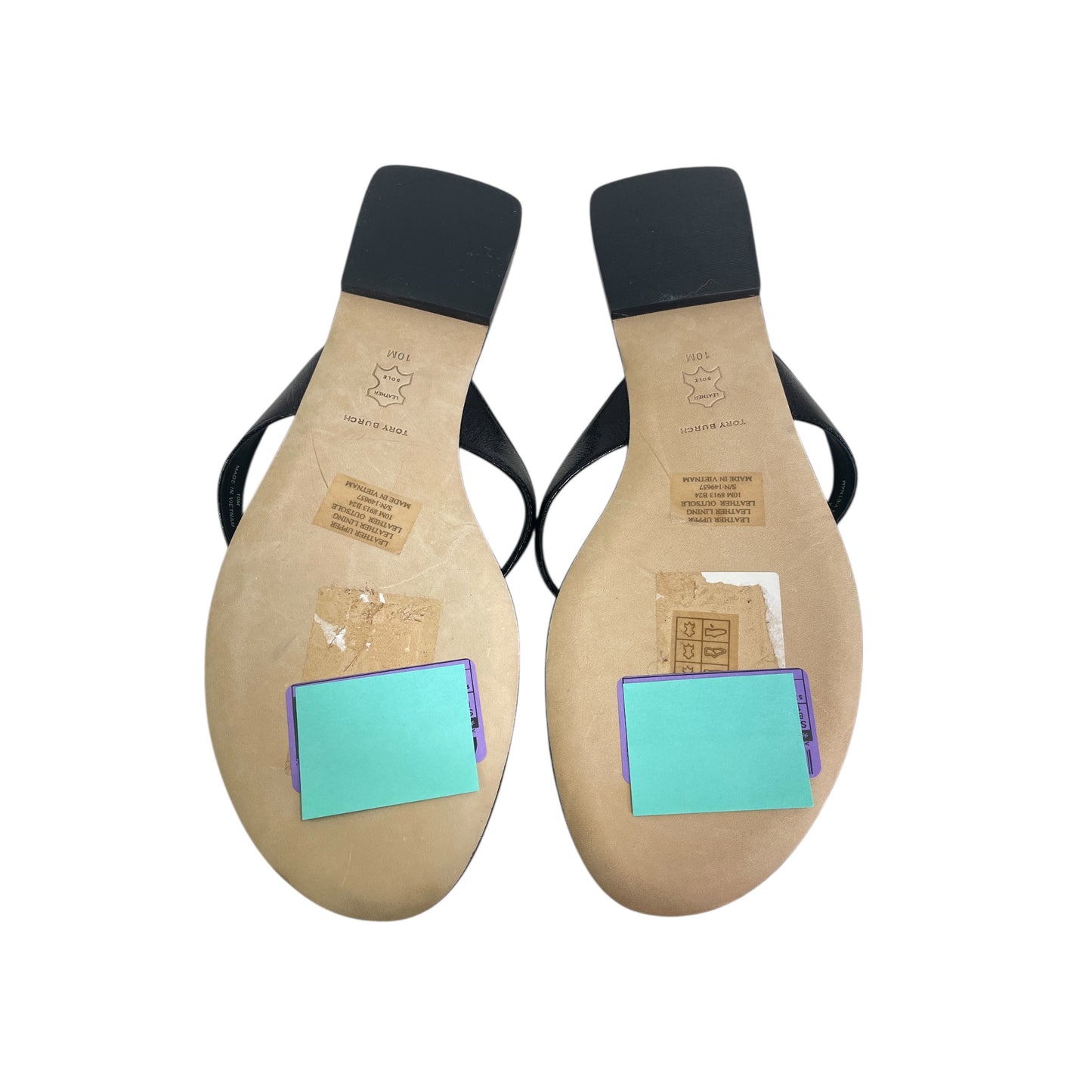Sandals Designer By Tory Burch In Black, Size:10