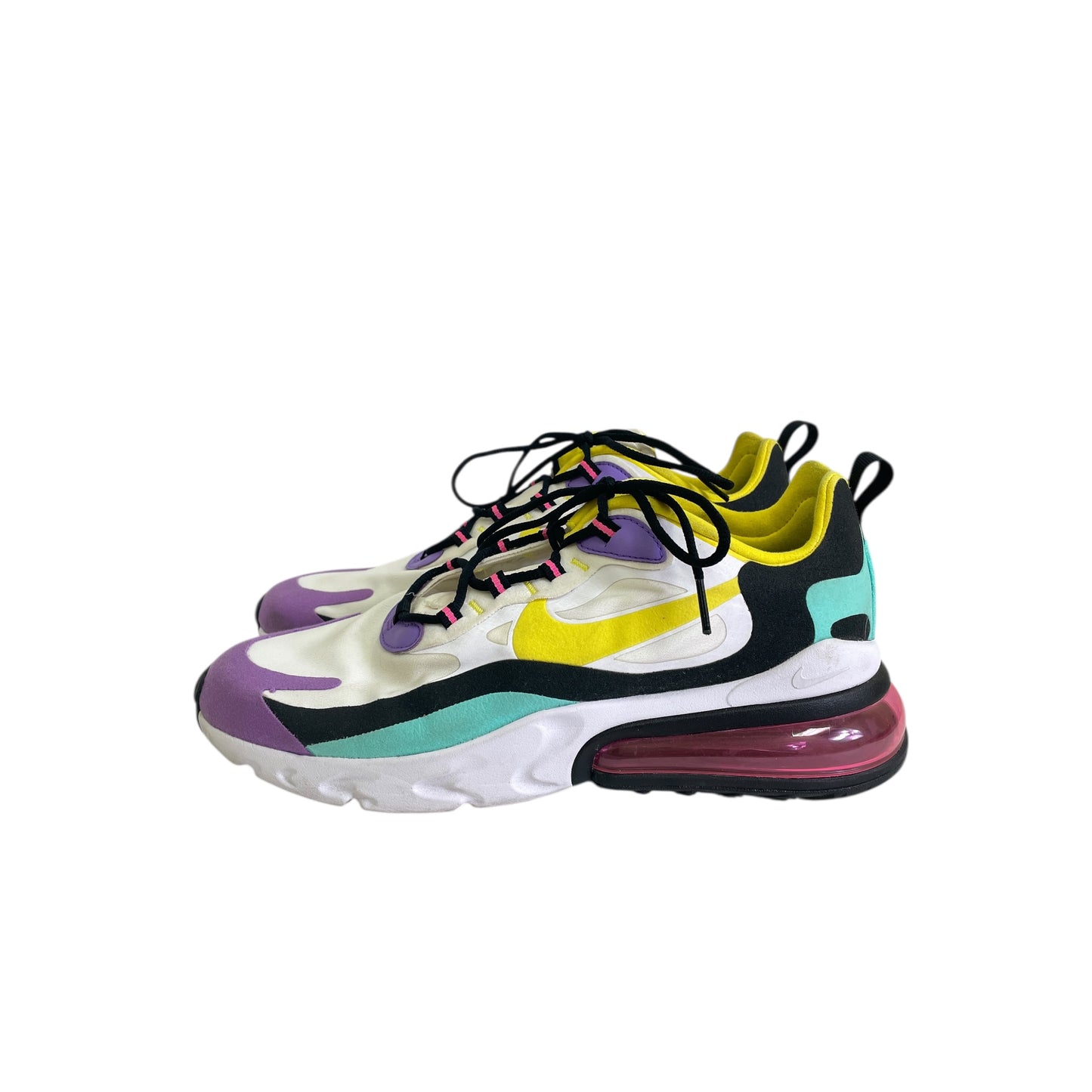 Shoes Athletic By Nike In Purple & Yellow, Size:11