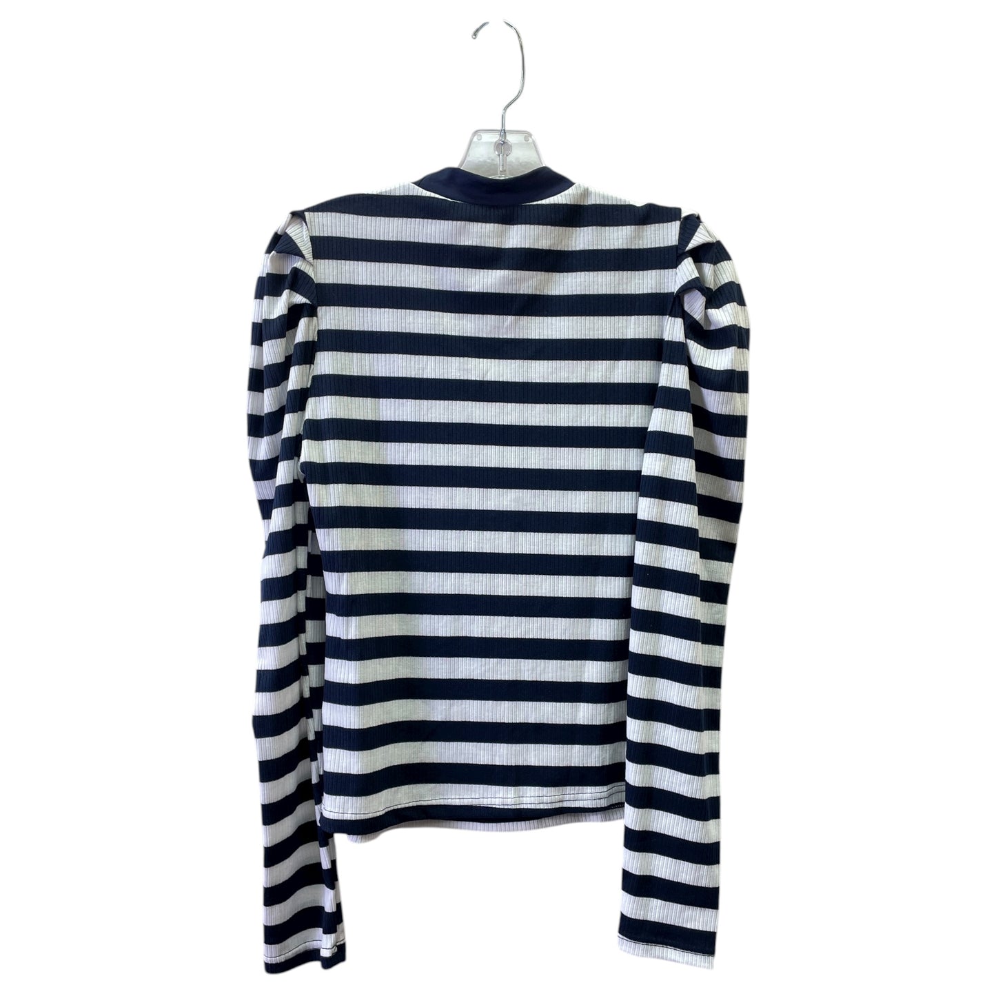 Top Ls By Shein In Blue & White, Size:L