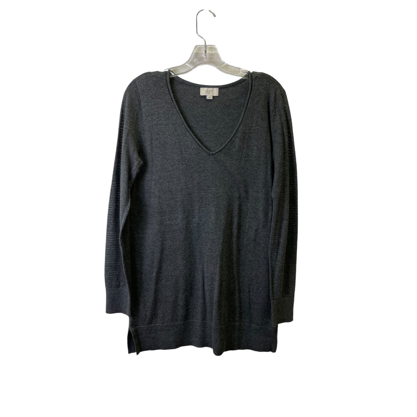 Sweater By Loft In Grey, Size:M