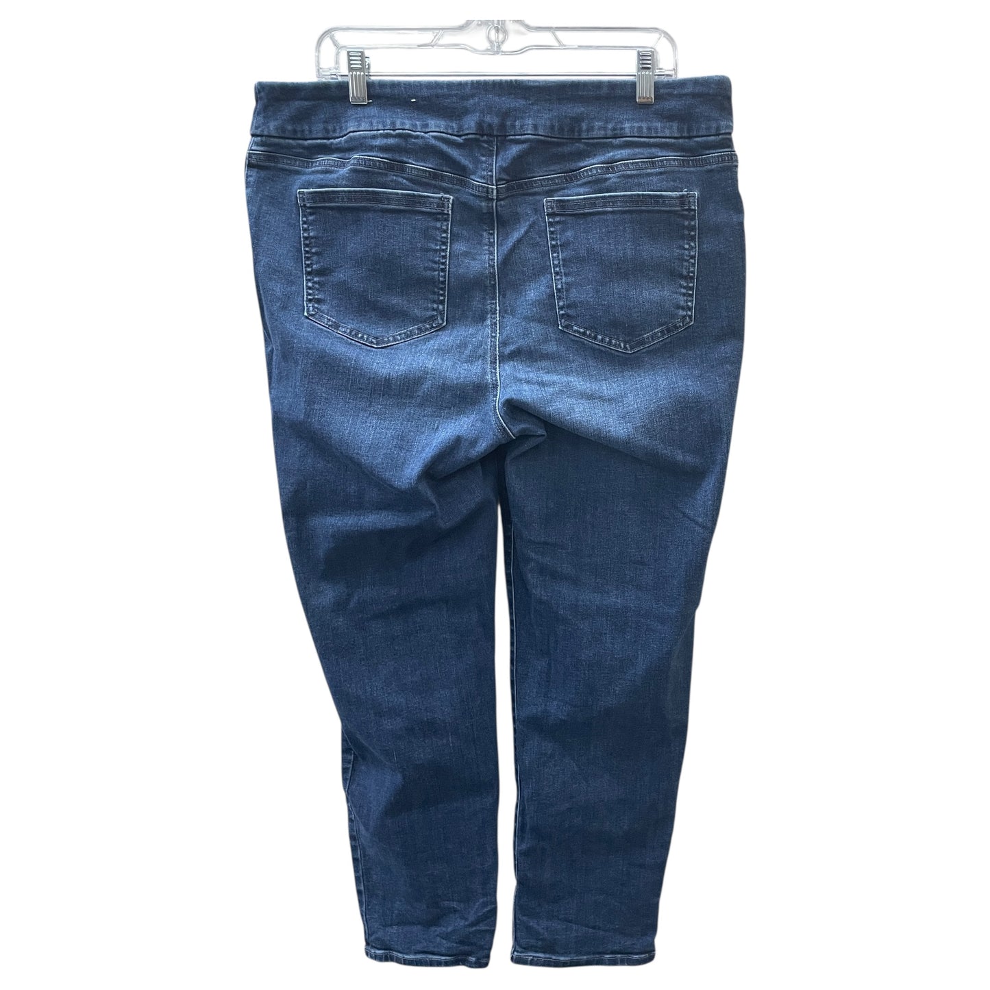 Jeans Jeggings By Chicos In Blue, Size:16