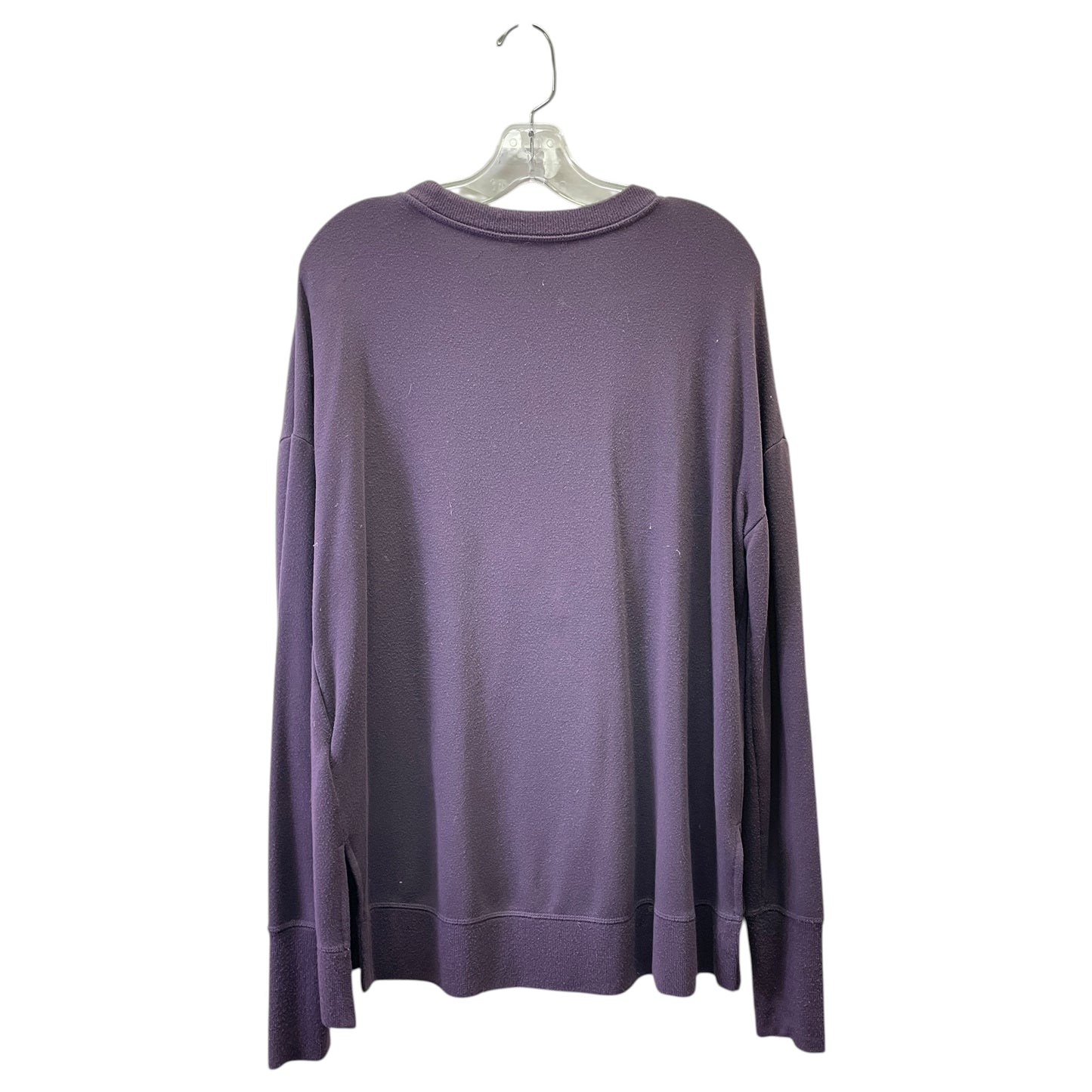 Athletic Sweatshirt Collar By Athleta In Purple, Size:M