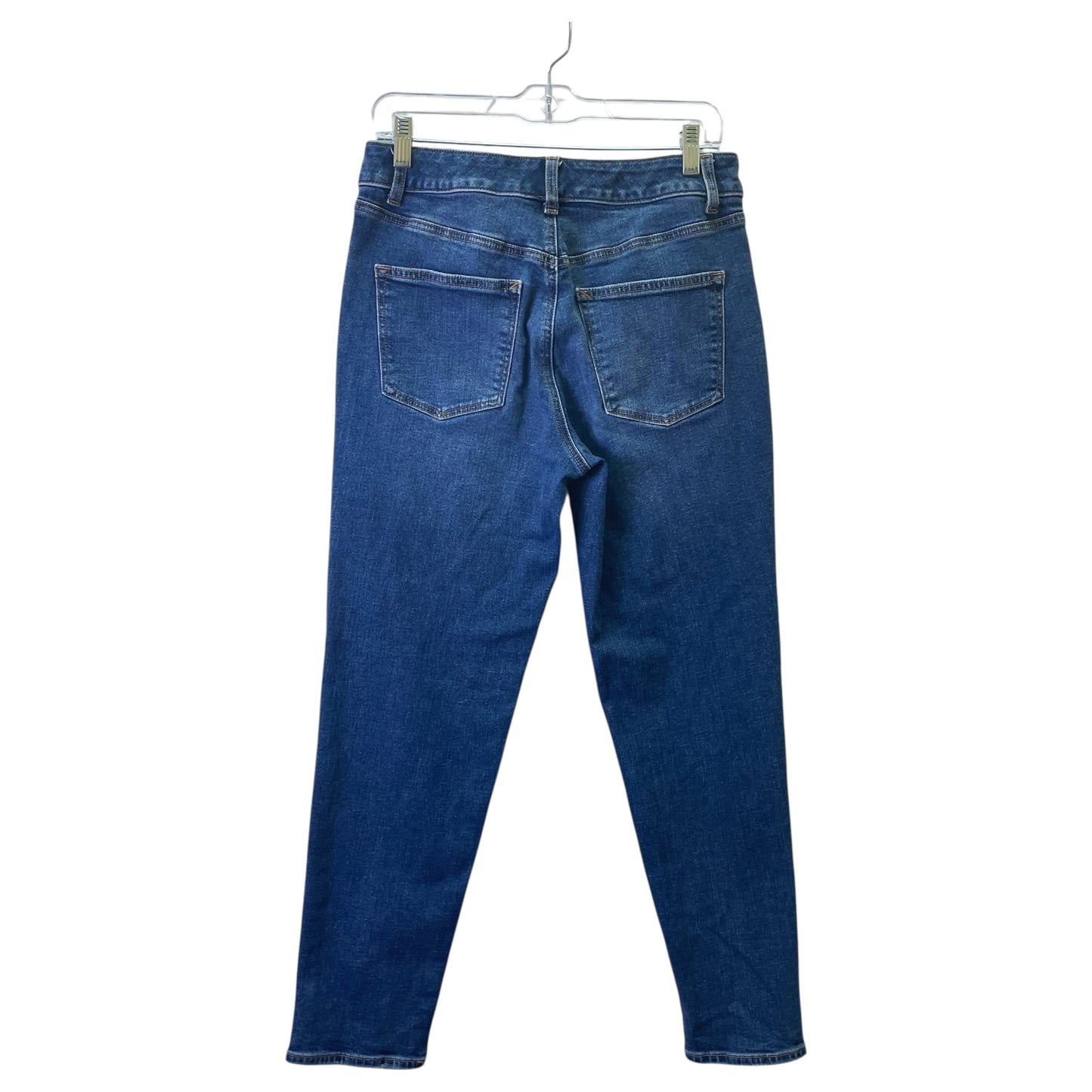 Jeans Straight By Talbots In Blue Denim, Size:4