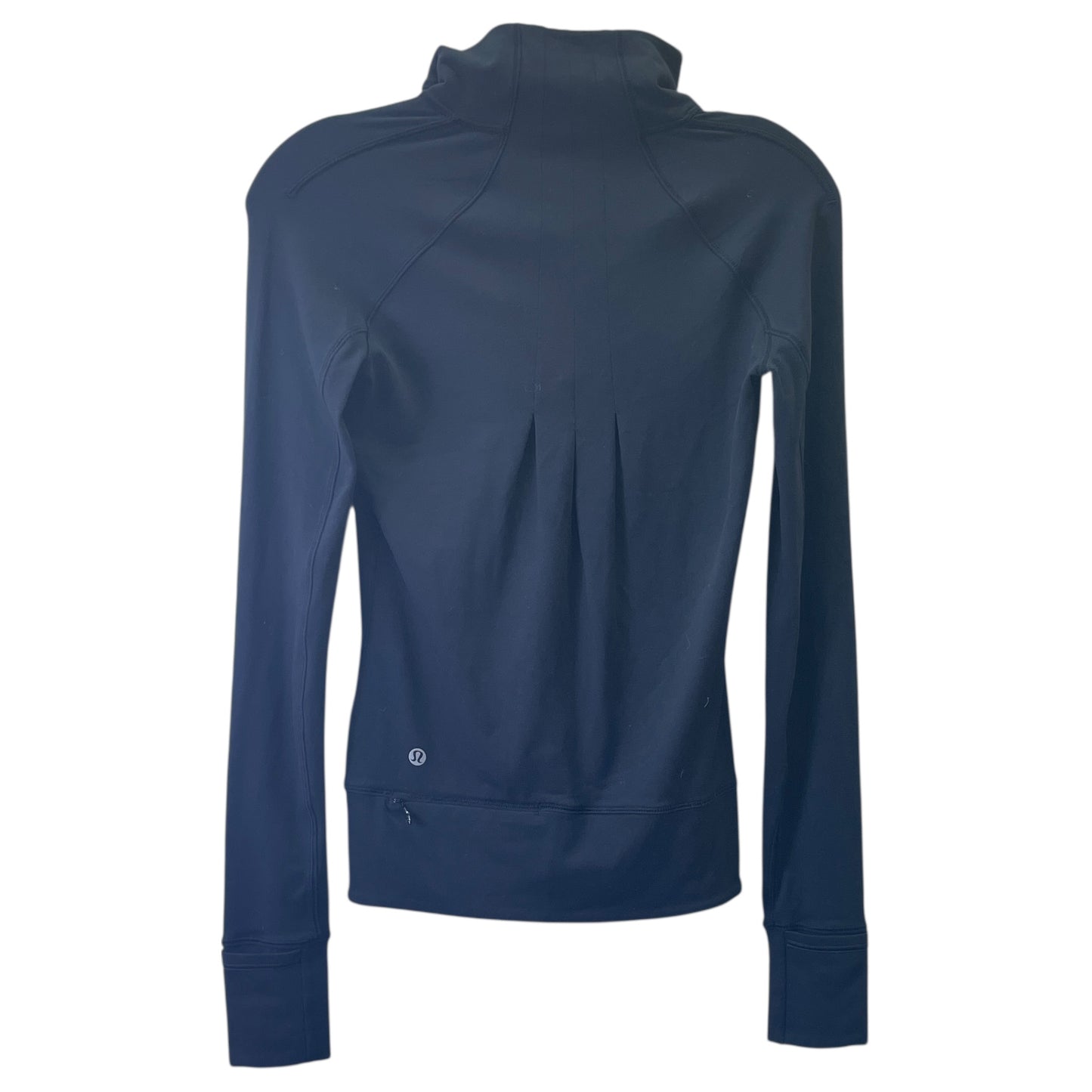 ATHLETIC TOP LS COLLAR by LULULEMON In BLACK, Size: XS