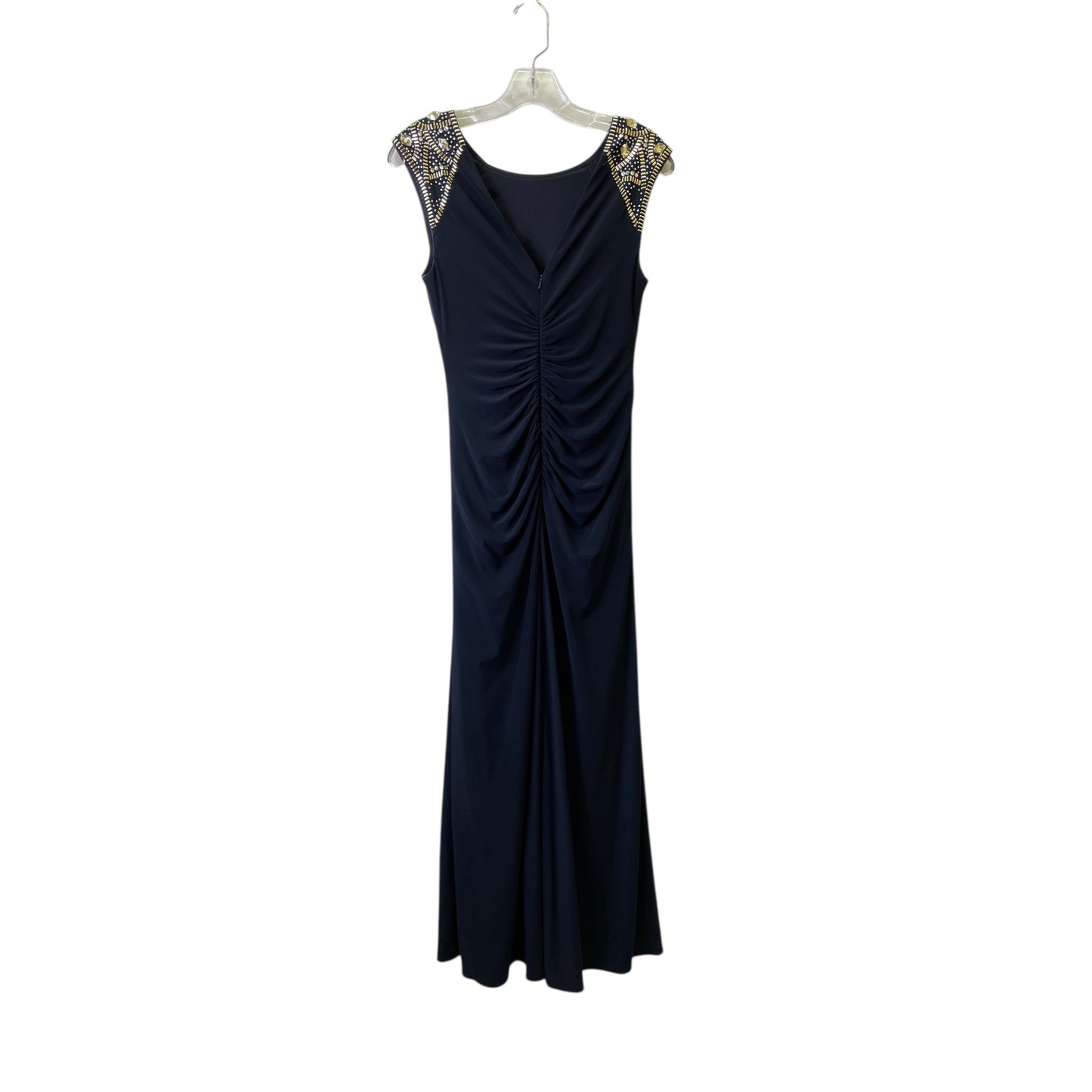 Dress Party Long By Xscape In Blue, Size:6P