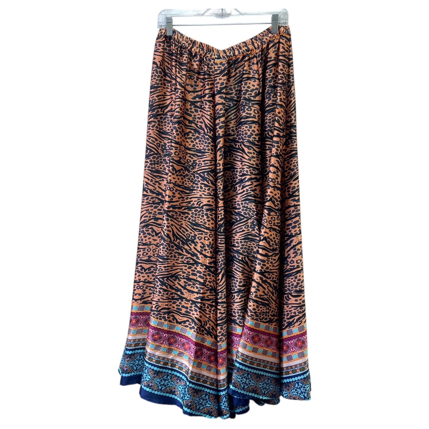 Skirt Maxi By Ashley Stewart In Animal Print, Size:1X