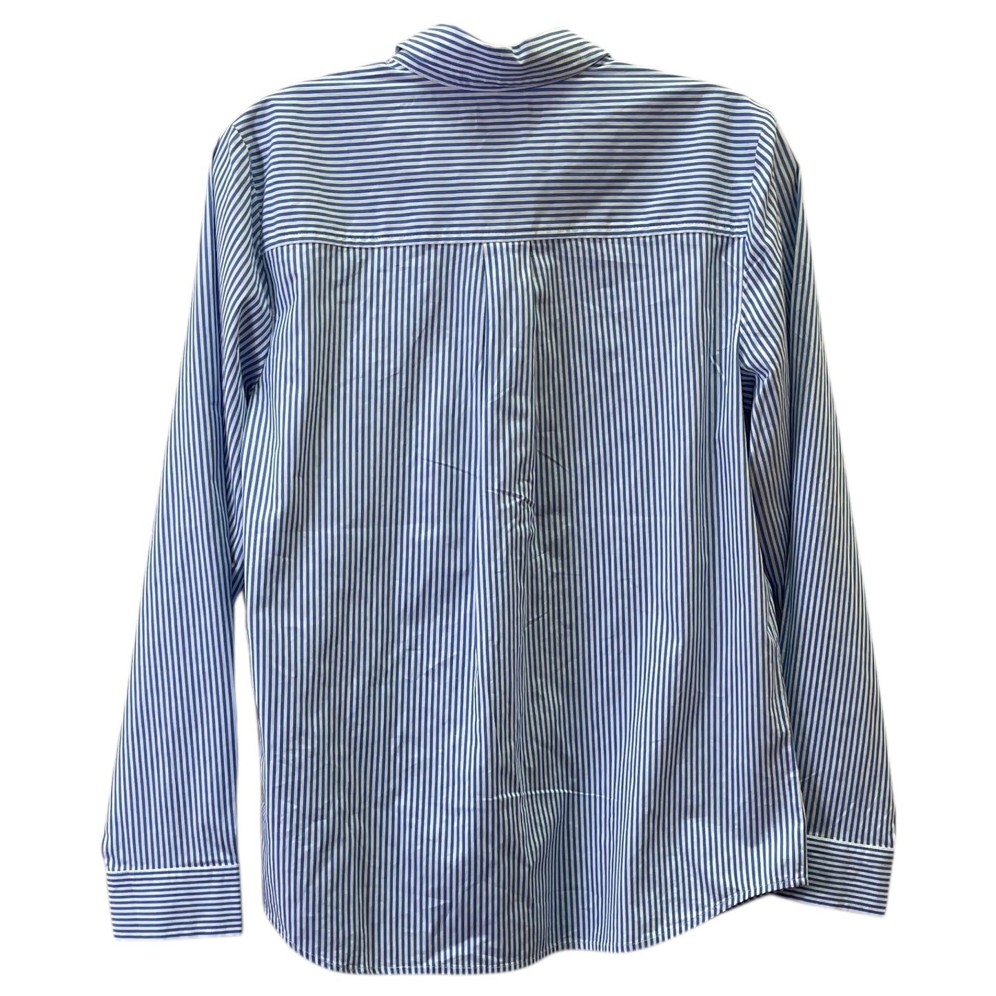 Top Ls By J. Crew In Blue & White, Size:S