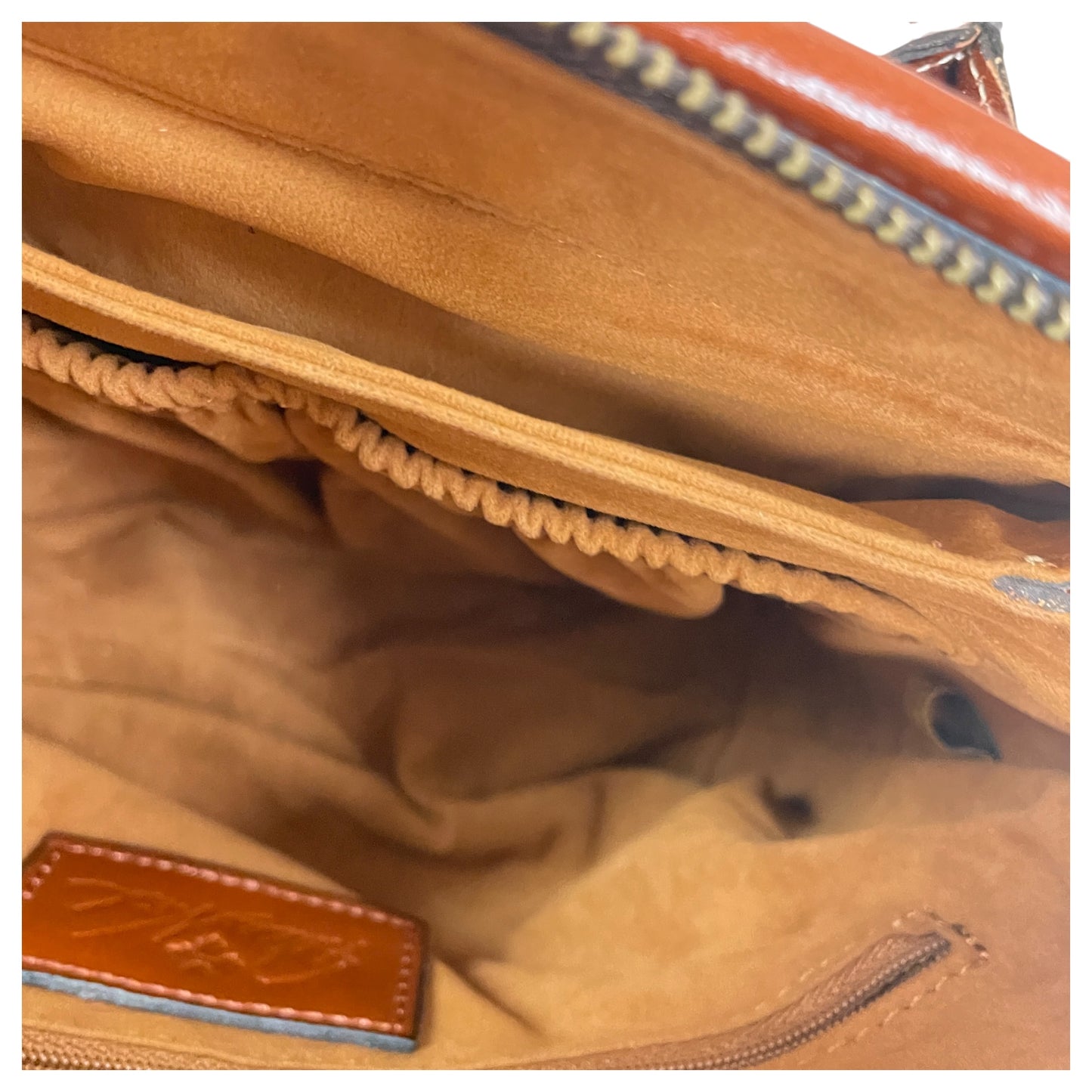 Crossbody Designer By Patricia Nash In Brown, Size:Medium